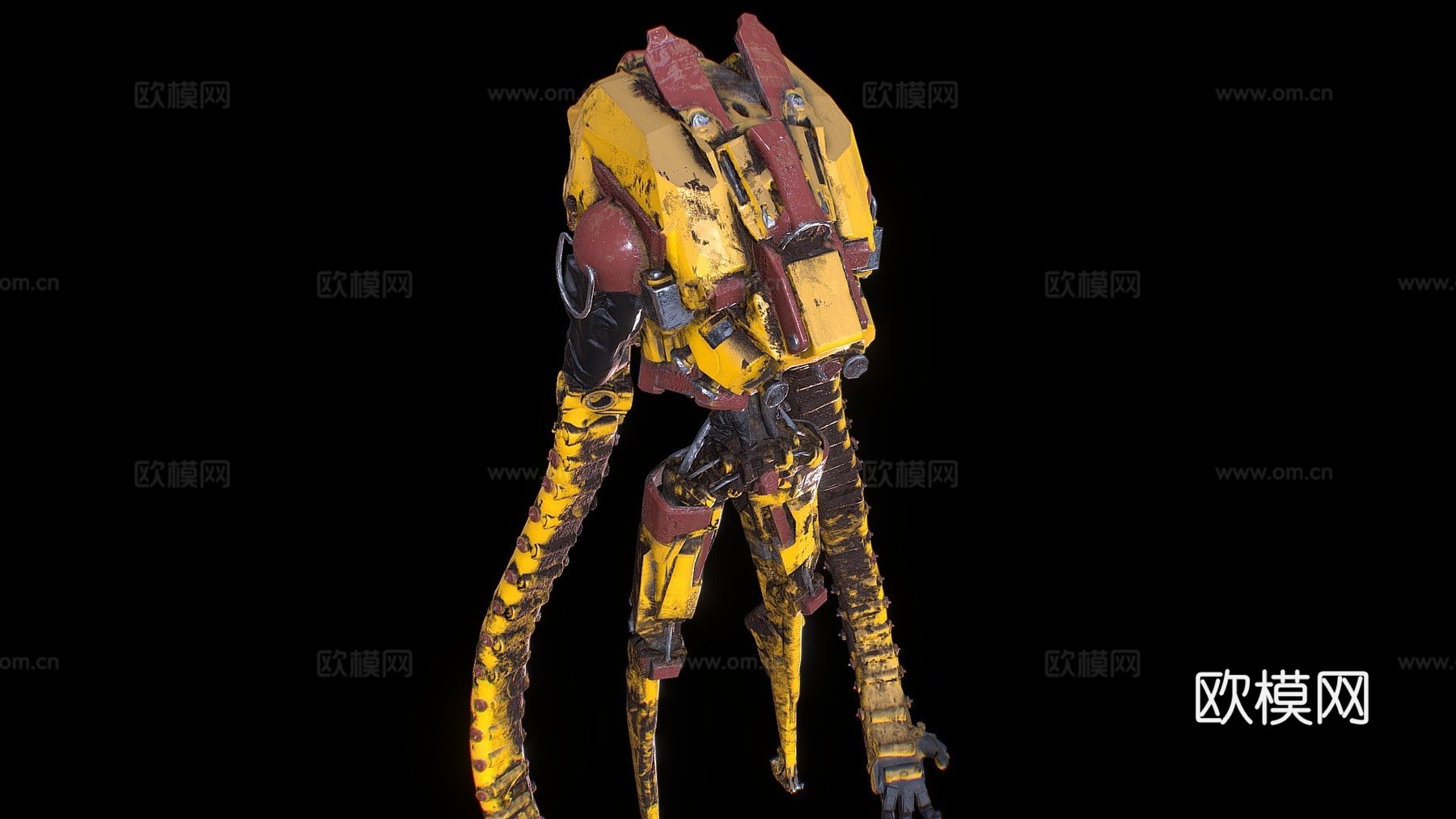 VR机甲 带纹理su模型