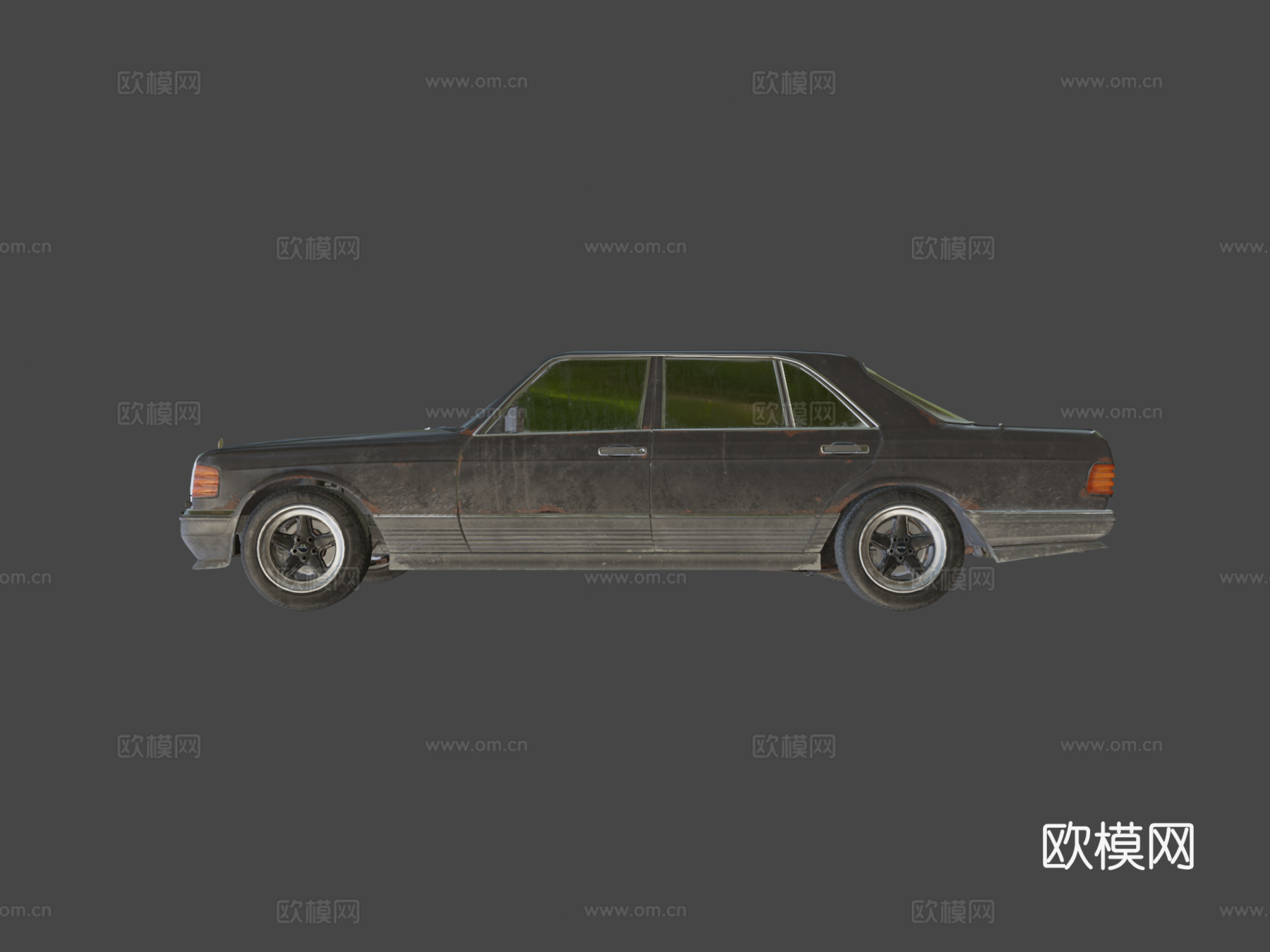 梅赛德斯-奔驰 w126su模型