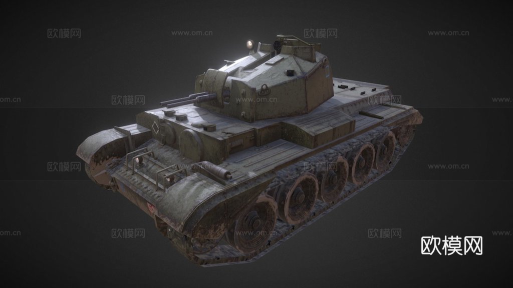 半人马防空炮Mk IIsu模型