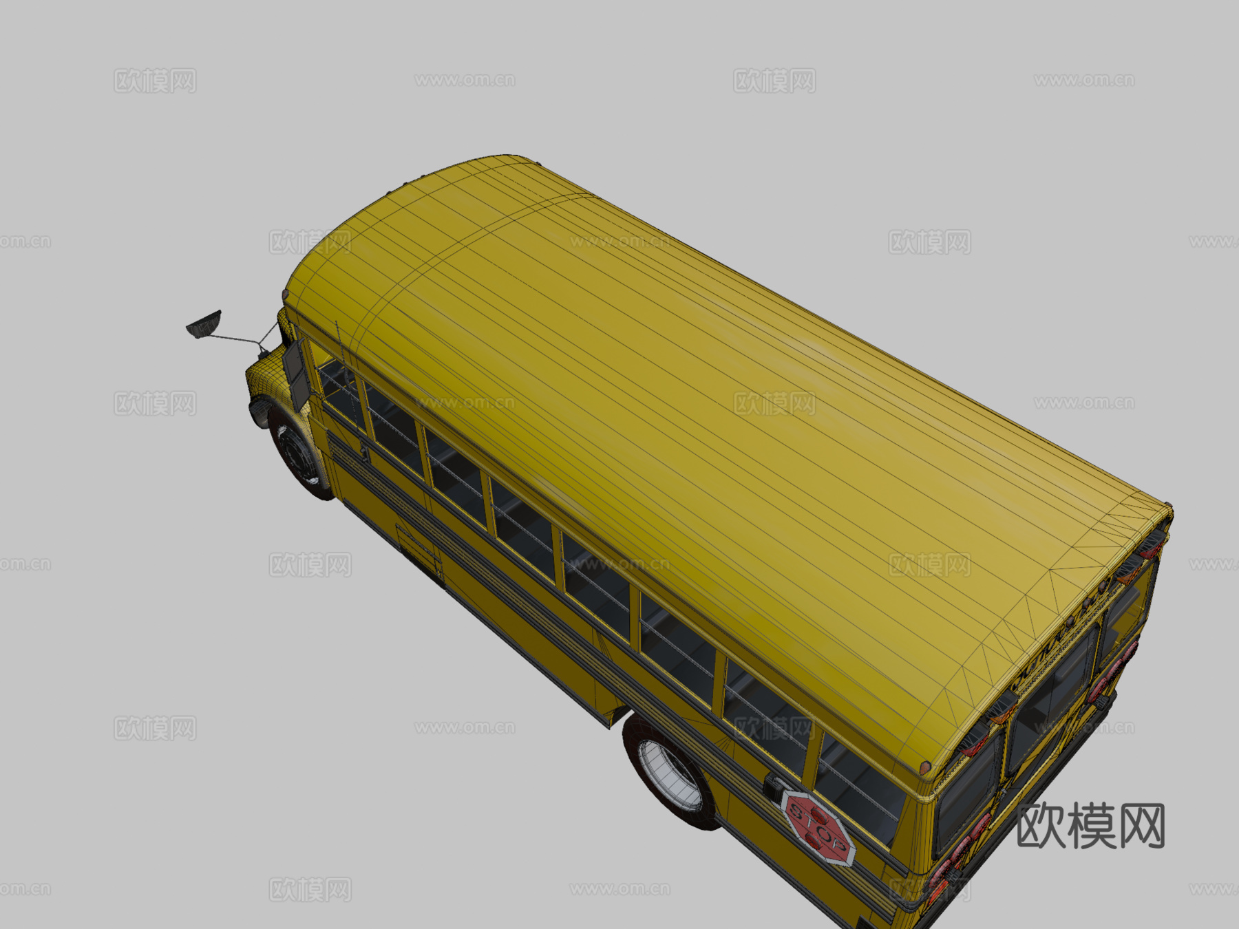校车su模型