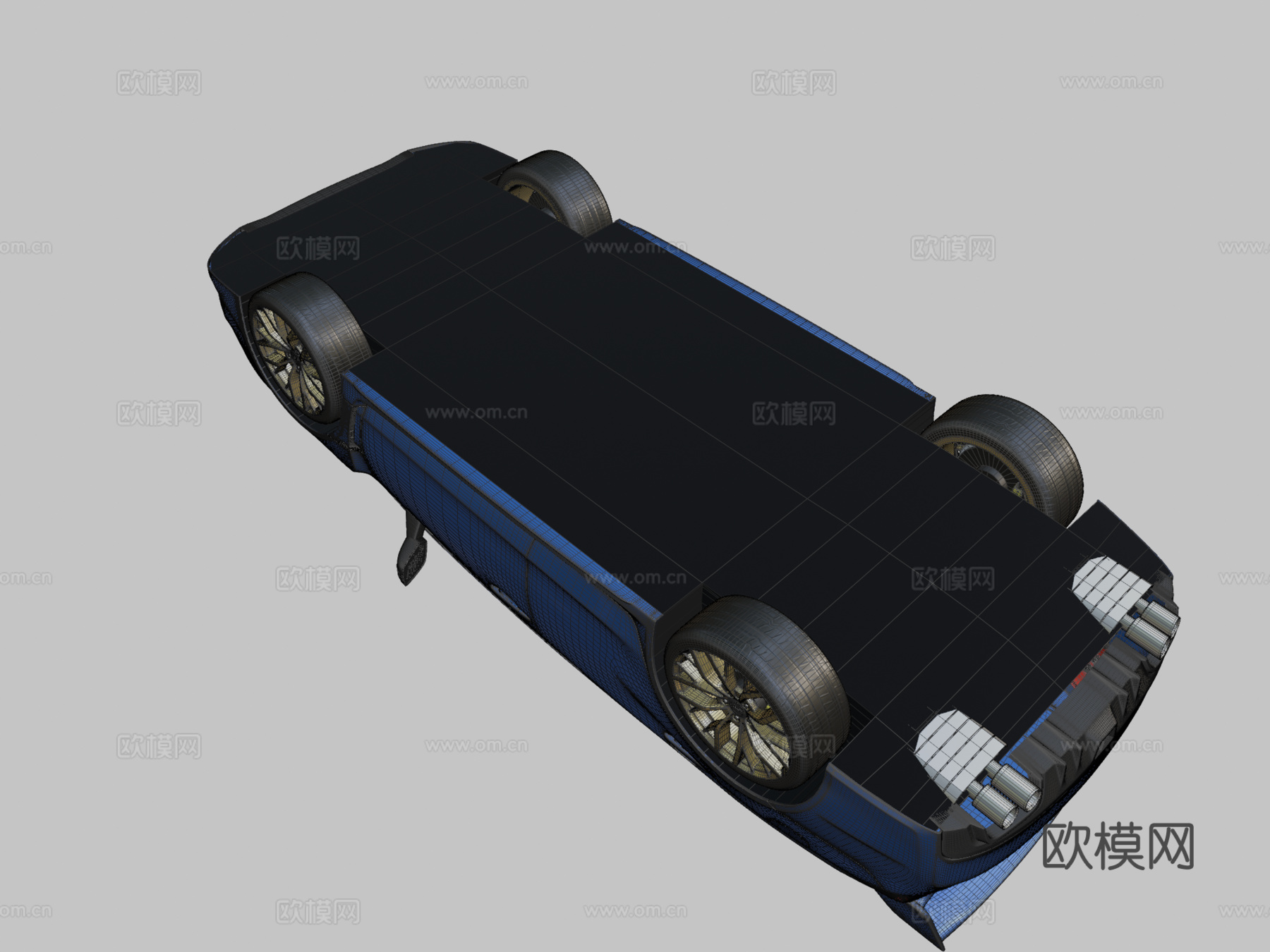 斯巴鲁 WRX STI s209 2019su模型