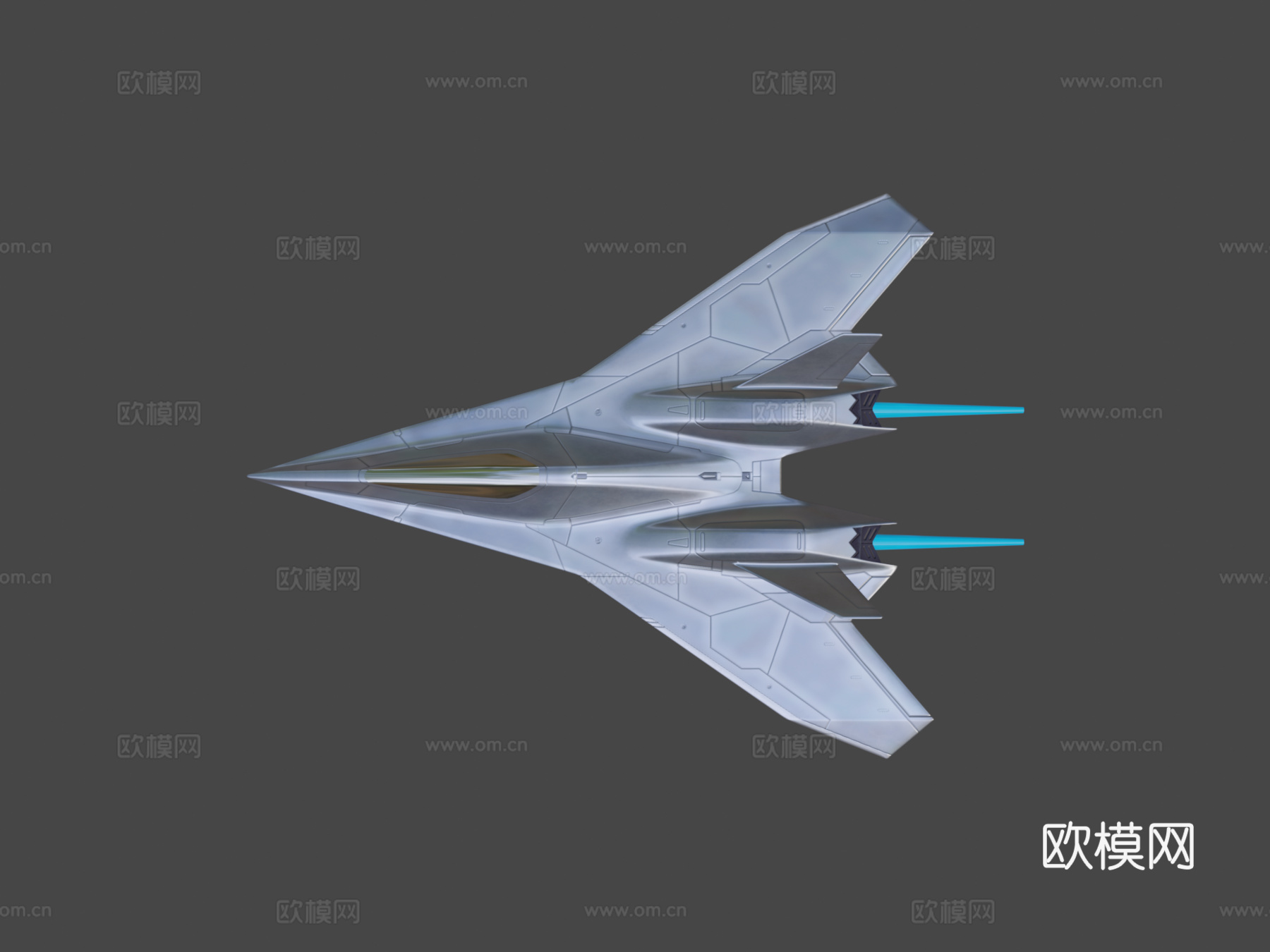 科幻喷气机猎鹰XRsu模型