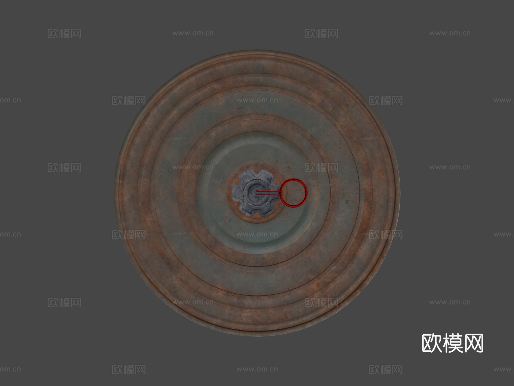 苏联反坦克地雷su模型