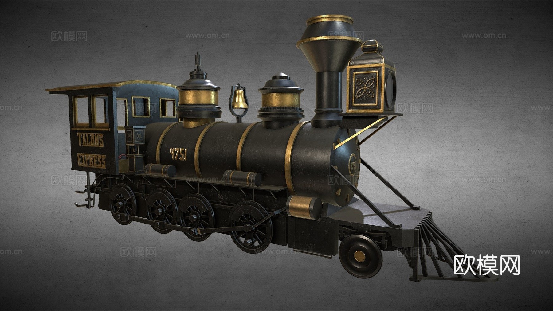 新狂野西部列车su模型