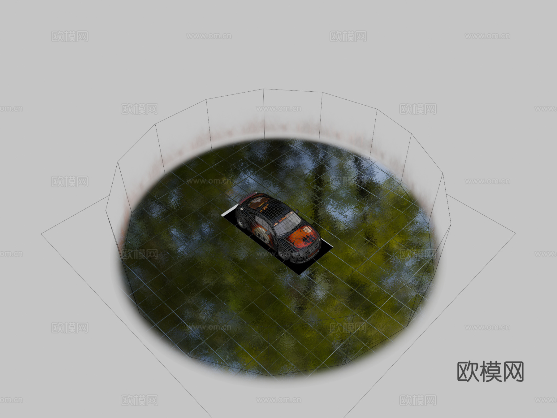 万圣节奥迪TTsu模型