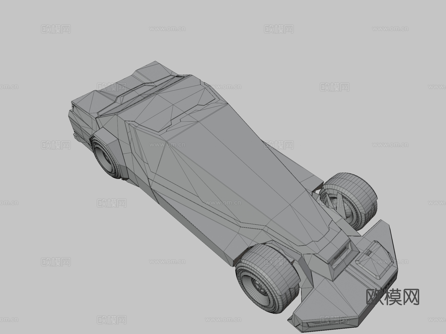 科幻车辆026 02公共领域CC0su模型