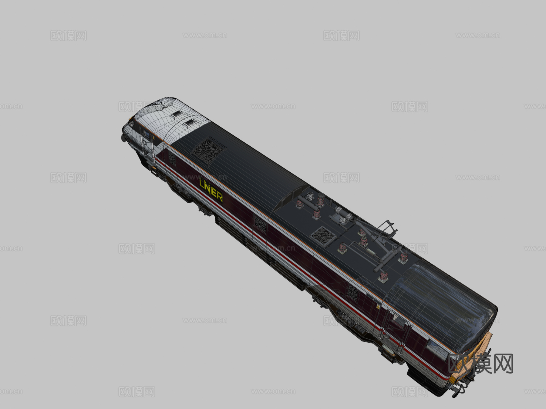 级动力单元伦敦东北铁路新2022涂装su模型