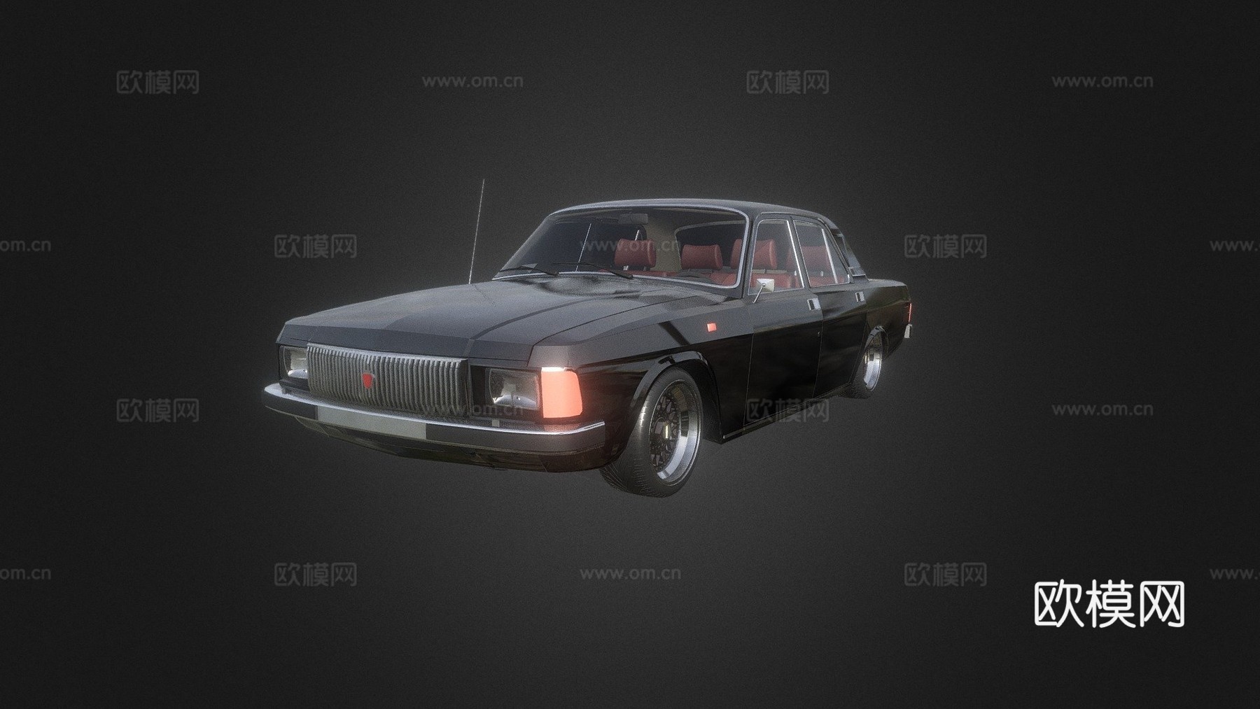 伏尔加 GAZ 3102su模型