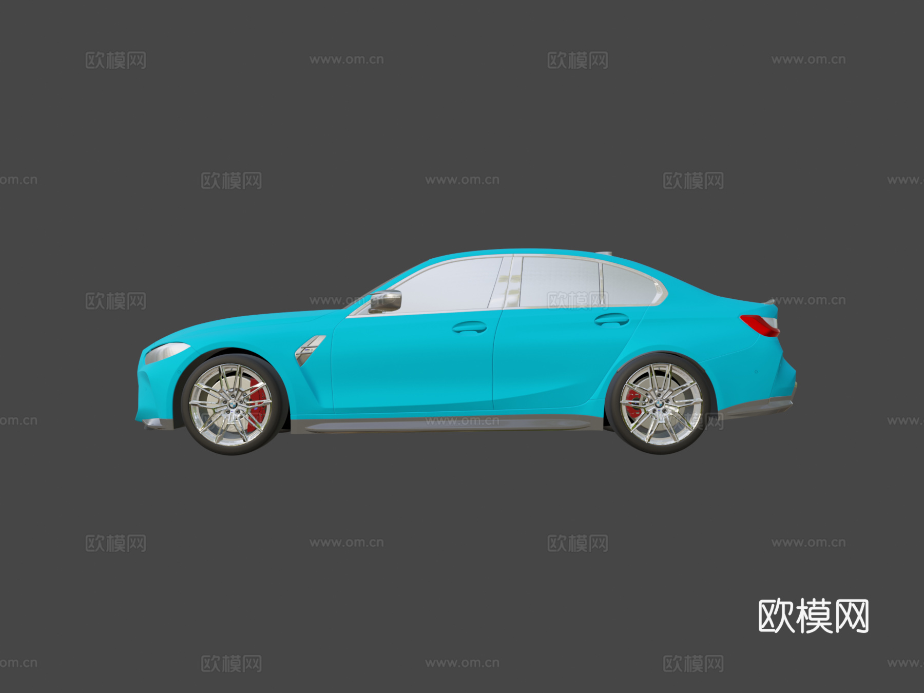 宝马 M3 竞赛 G80su模型