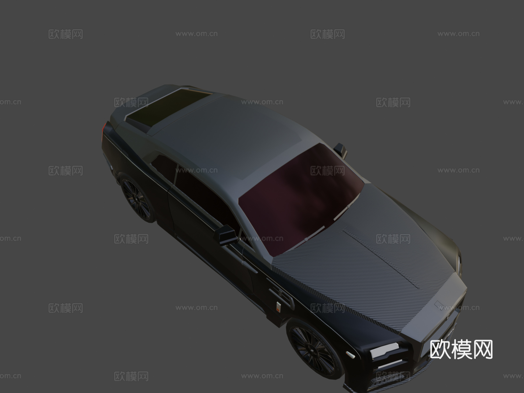 劳斯莱斯 2020 曼索里 魅影su模型