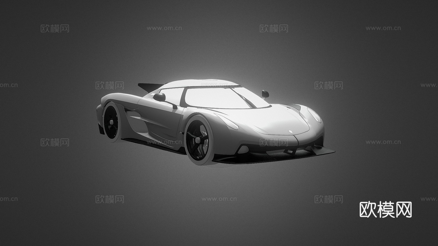 科尼赛克 Jesko Absolut 模型su模型