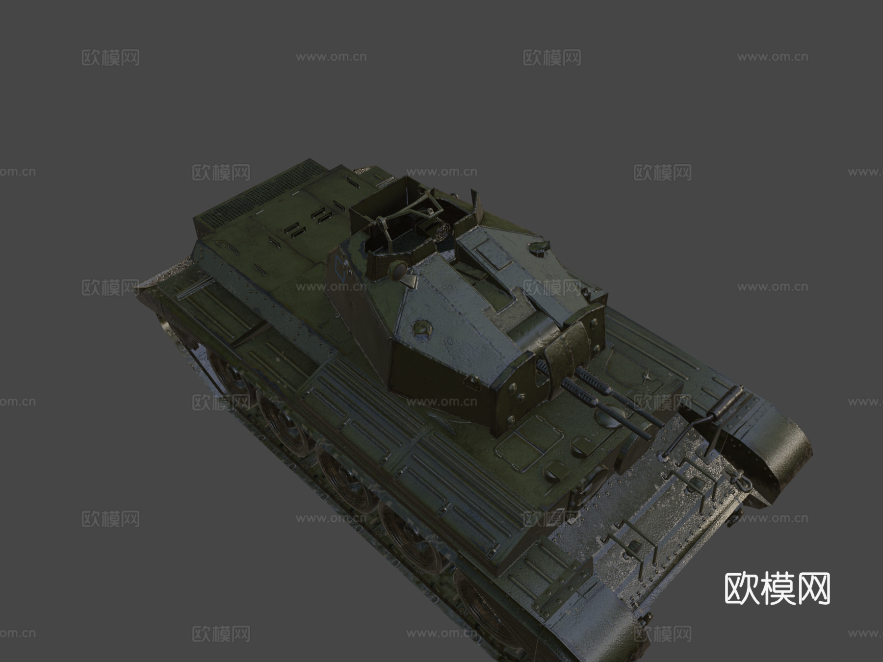 半人马防空炮Mk IIsu模型