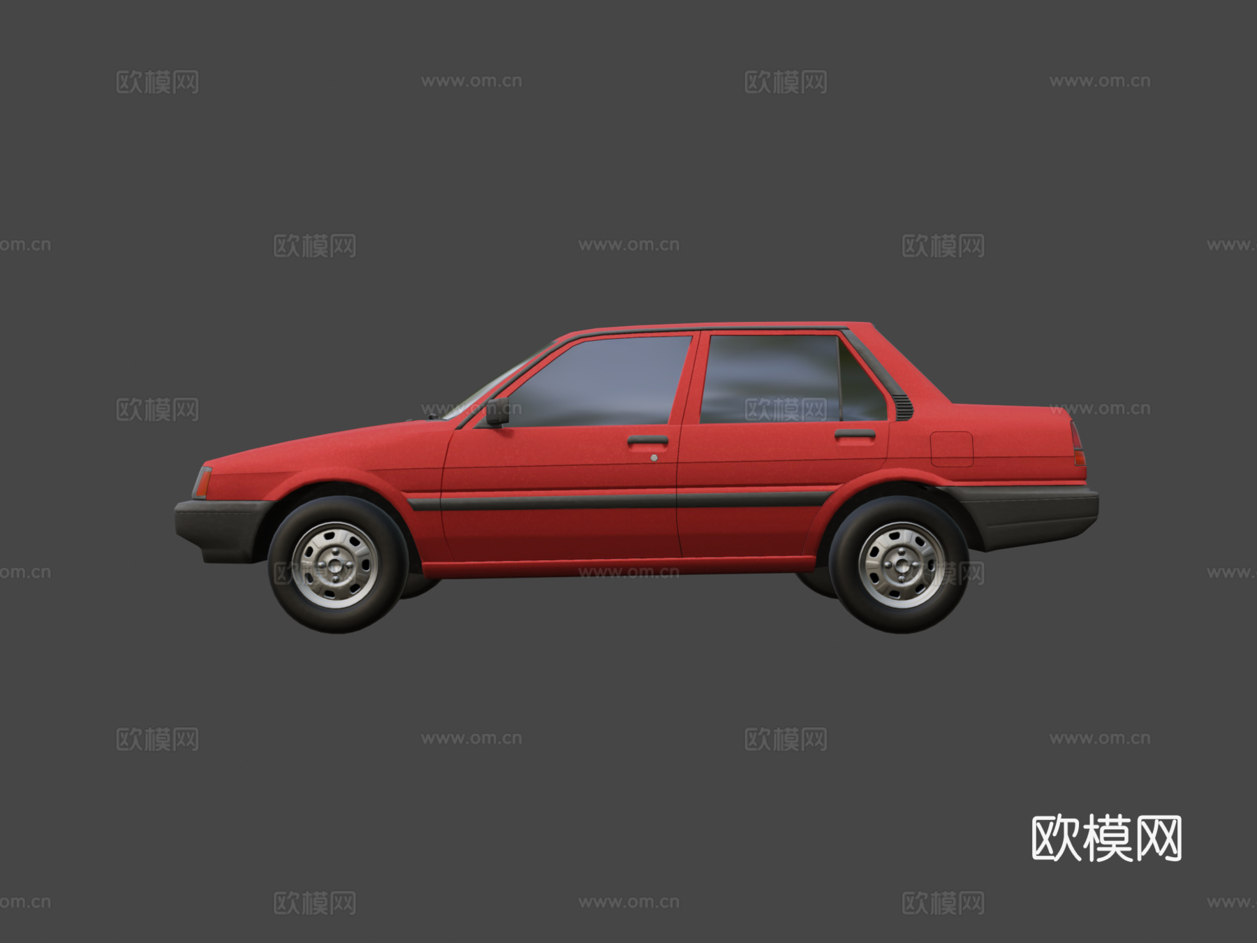 丰田花冠轿车AE82su模型