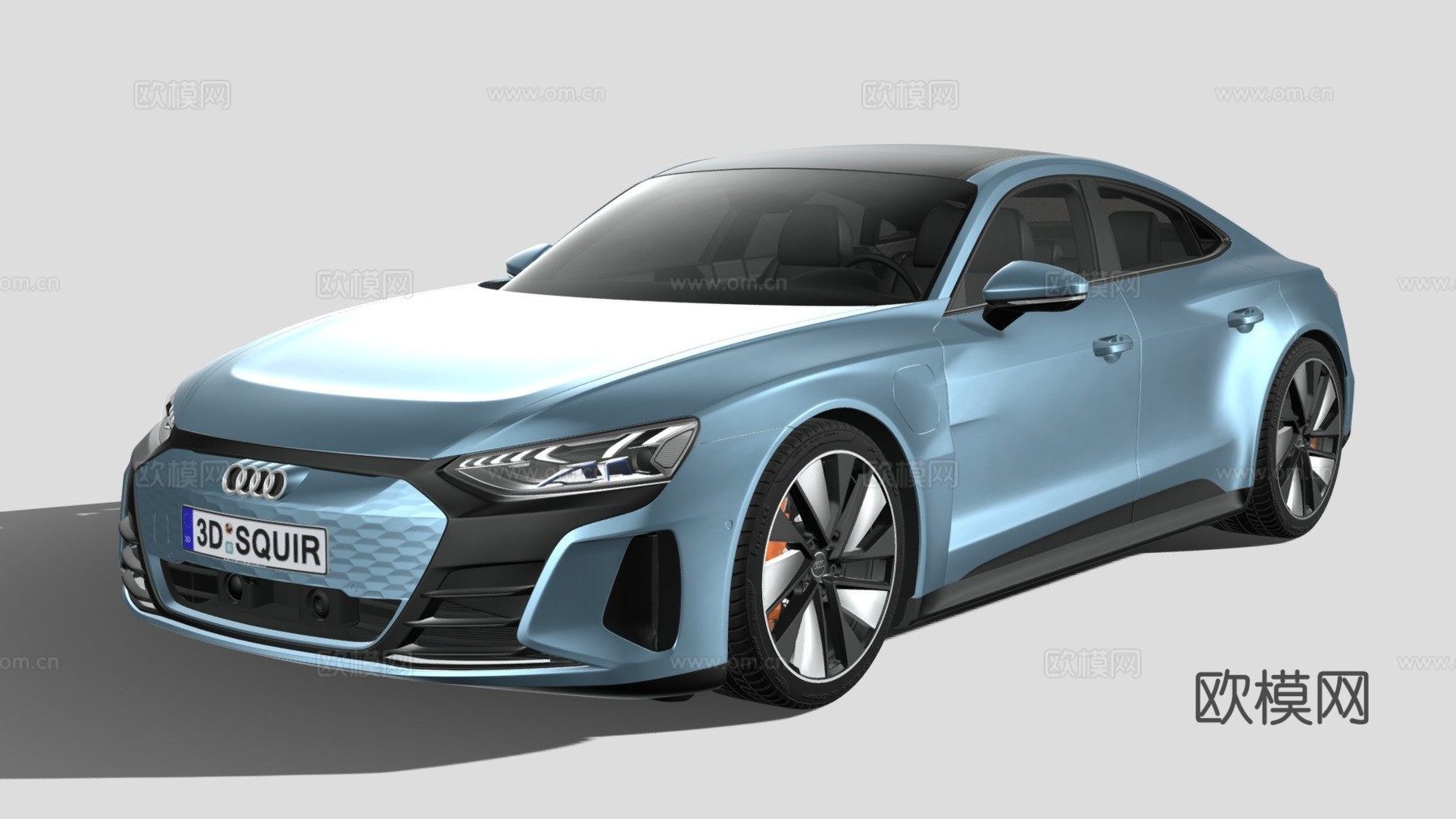 奥迪e-tron GT quattro 2022su模型