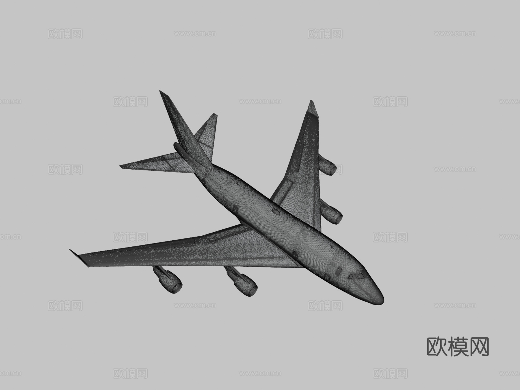 波音 747SPsu模型