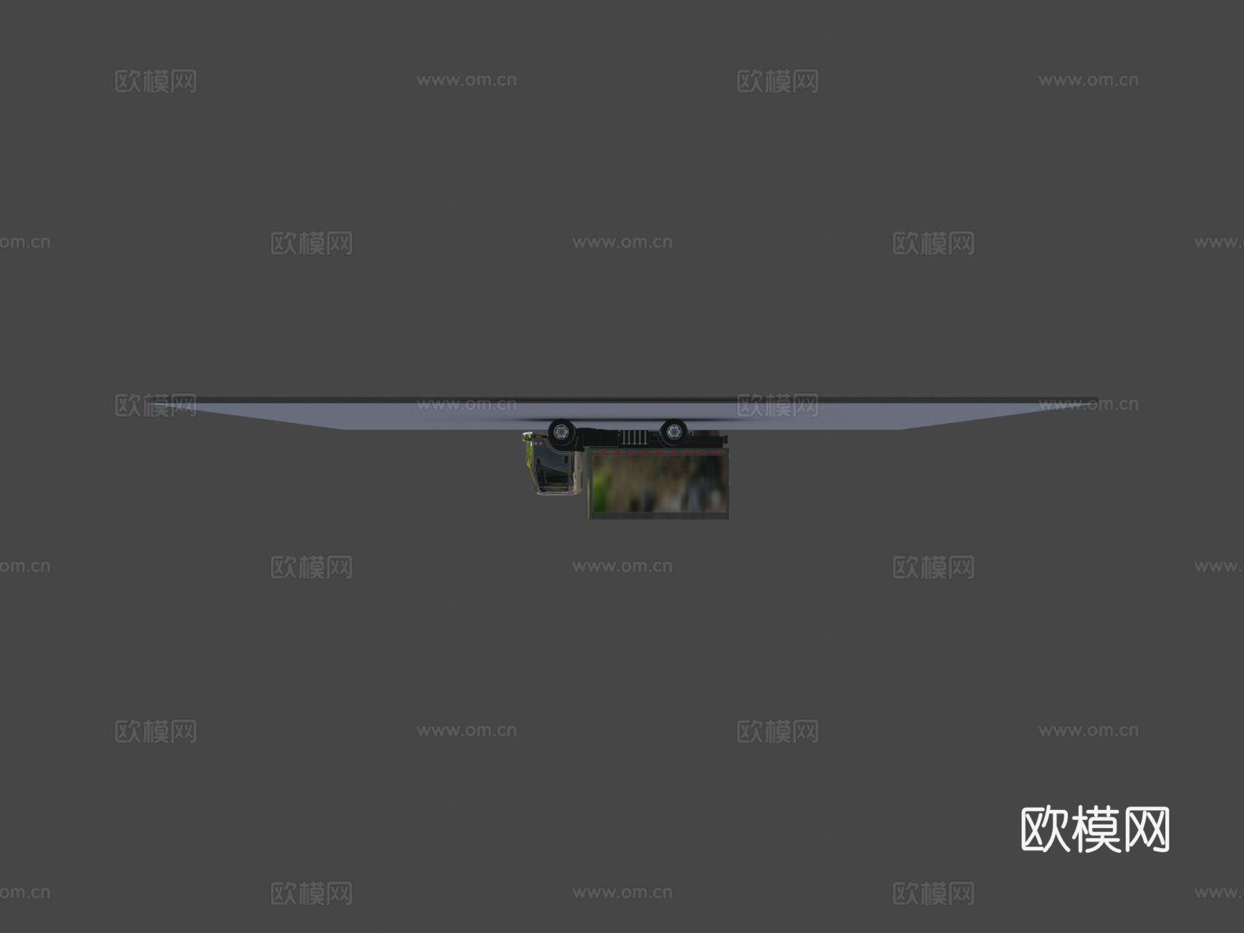 五十铃运输车su模型