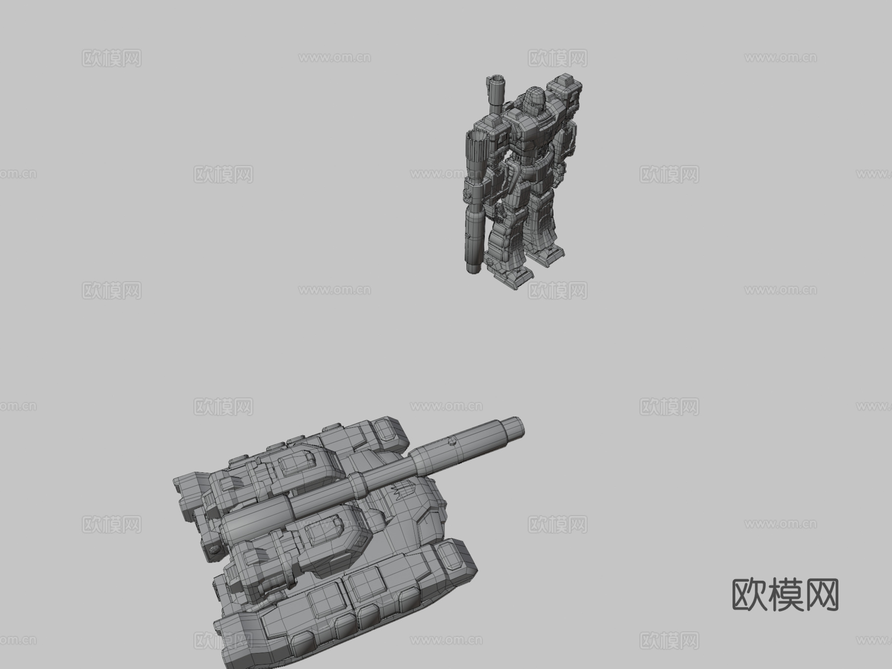 威震天RA SMITEsu模型