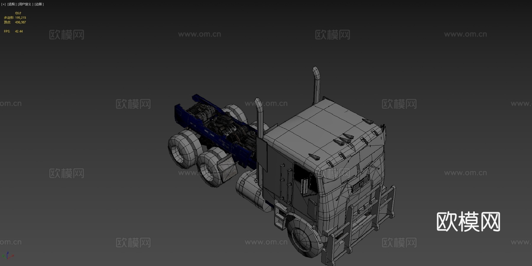 擎天柱变形su模型