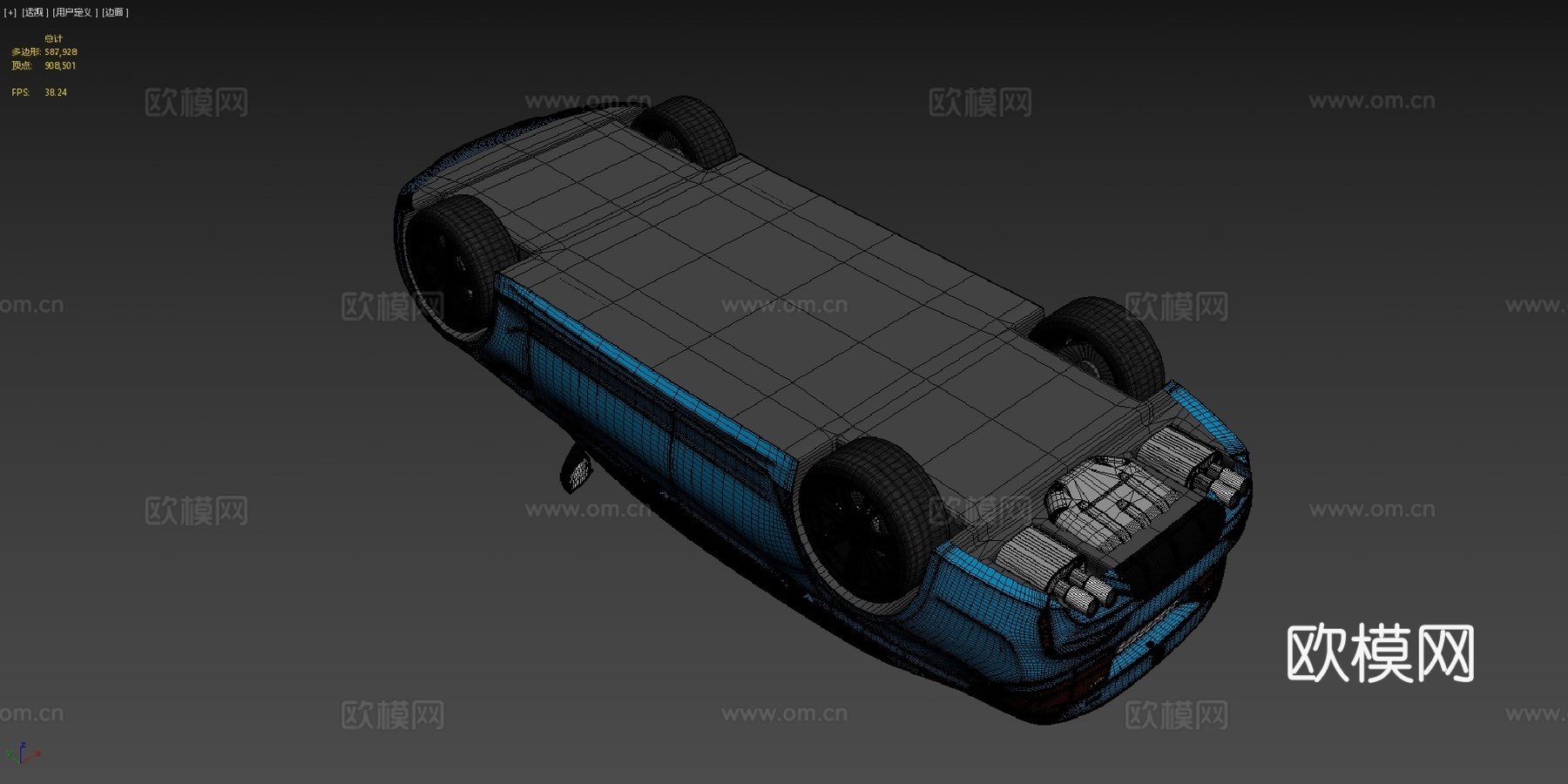 宝马M5 2018su模型