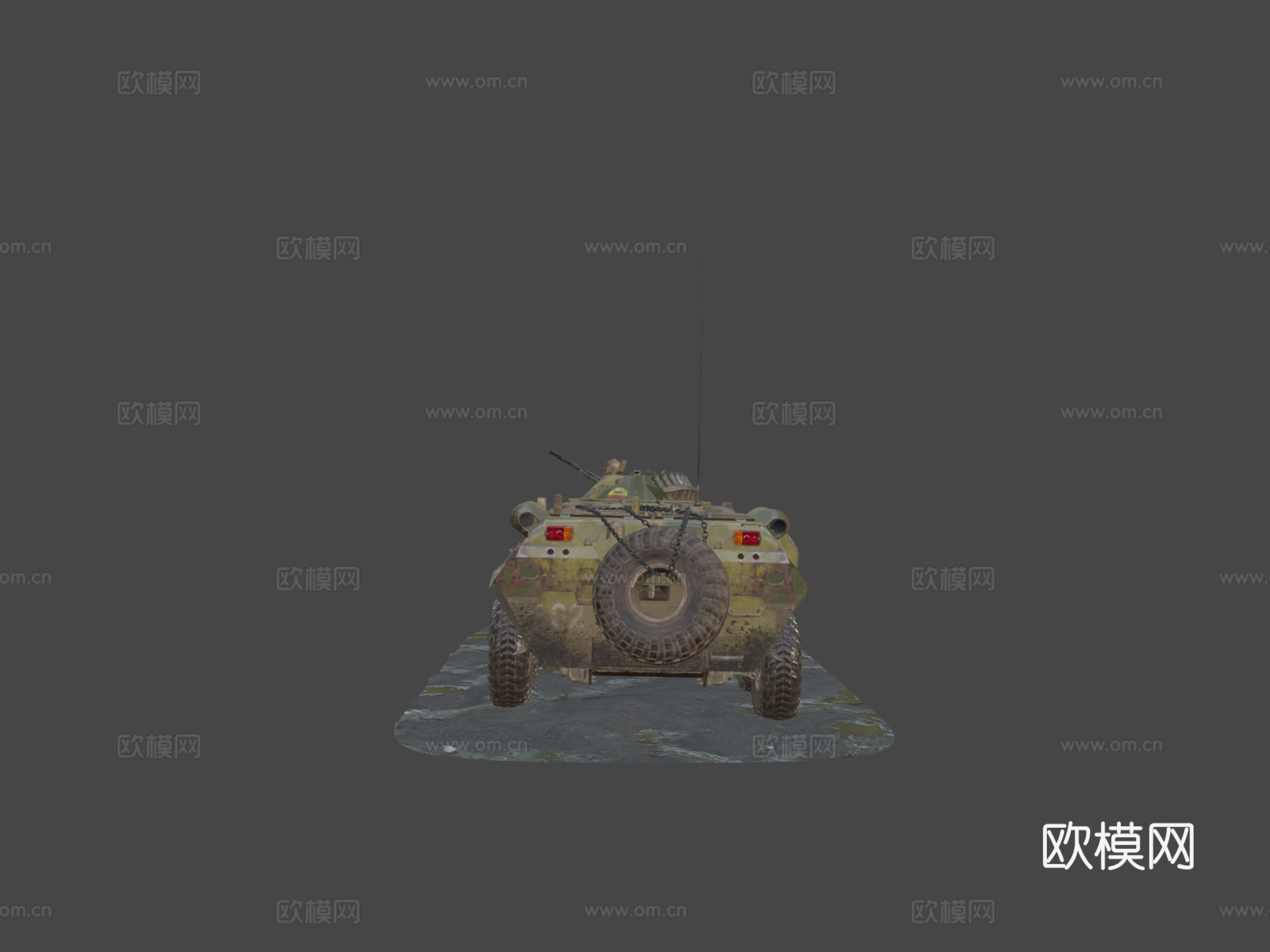 BTR80装甲车su模型