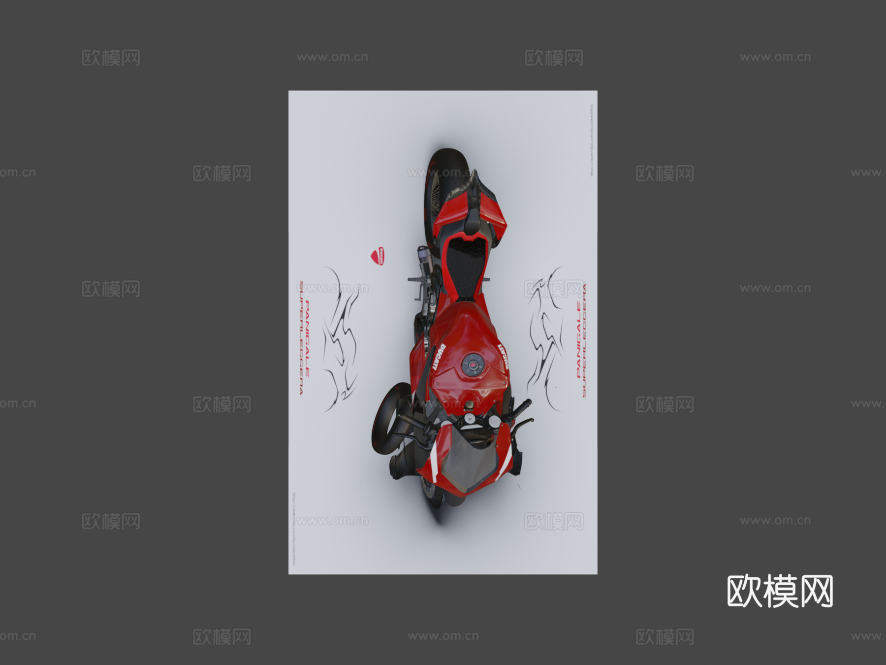 杜卡迪 superlaggera vr 4 2020su模型