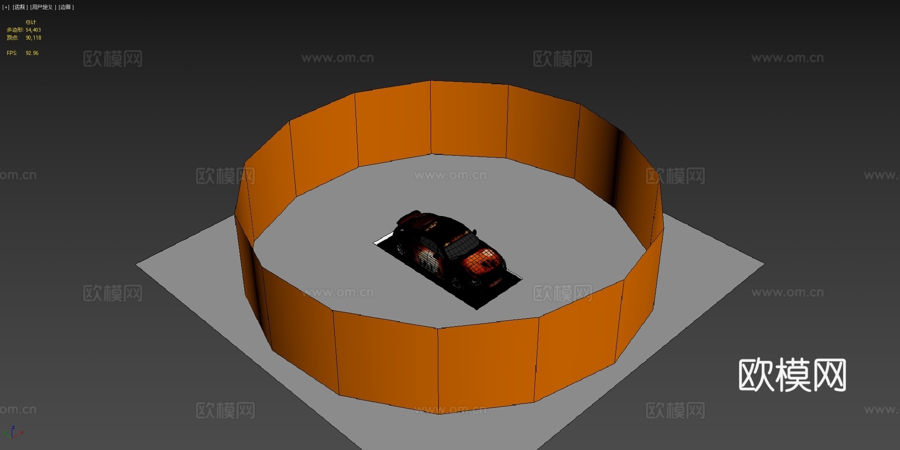 万圣节奥迪TTsu模型