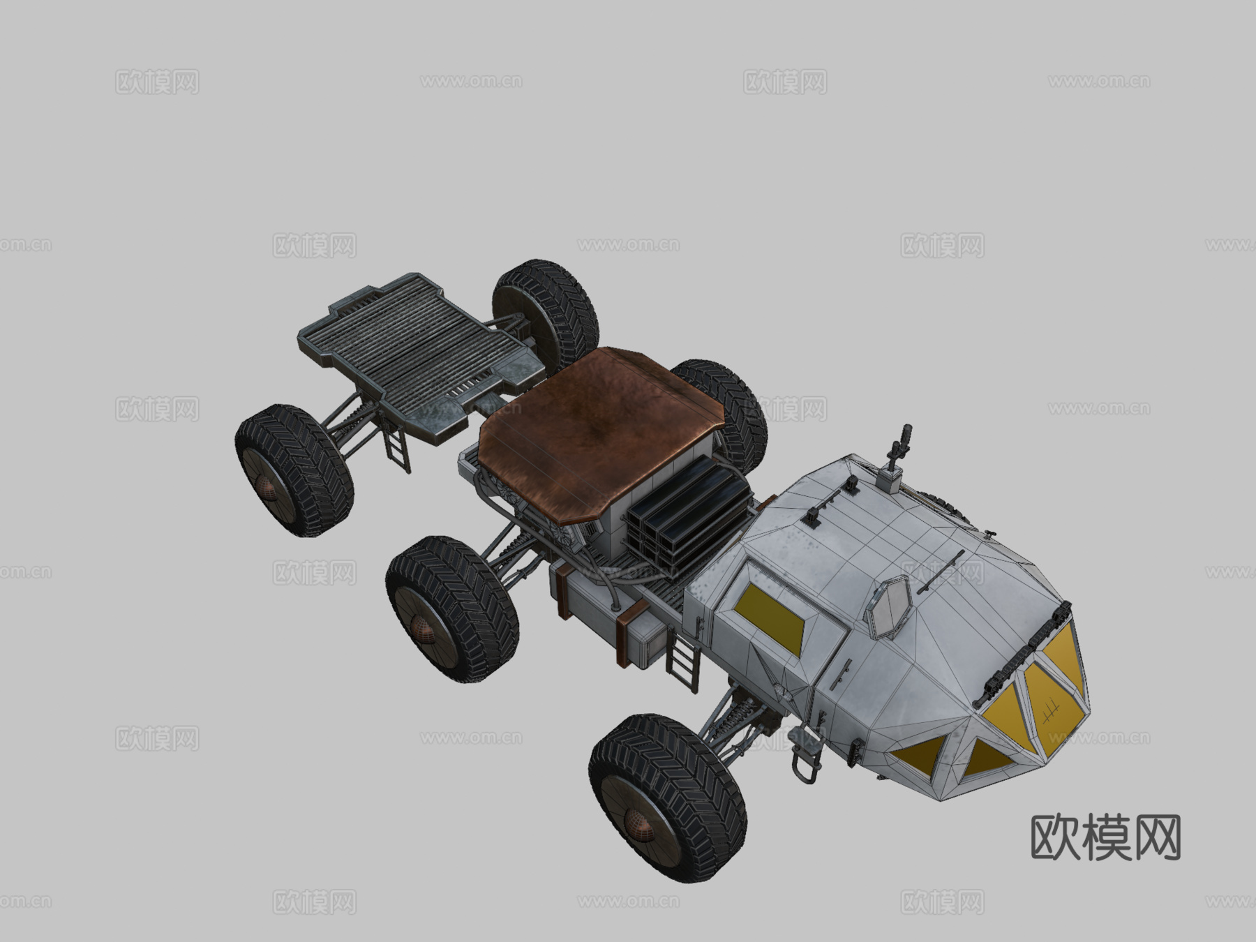 火星车su模型