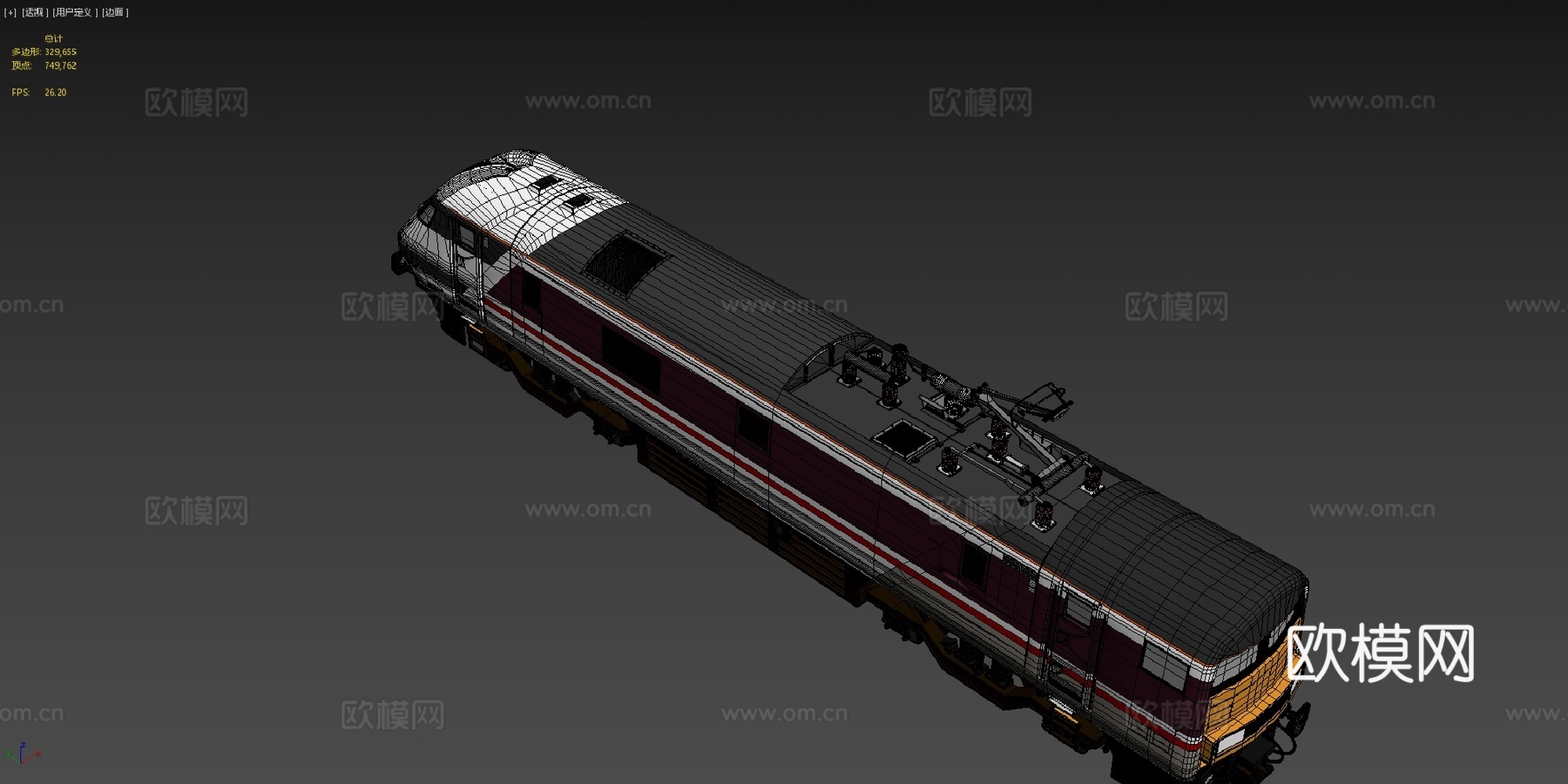 级动力单元伦敦东北铁路新2022涂装su模型