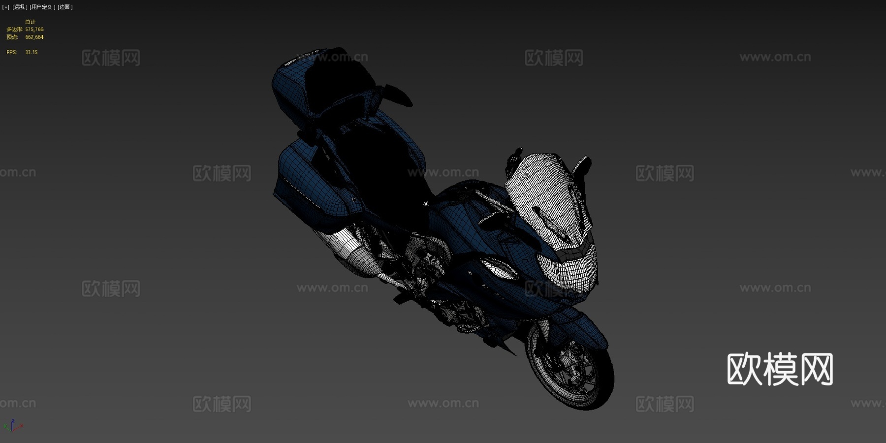 宝马 K1600 GTLsu模型