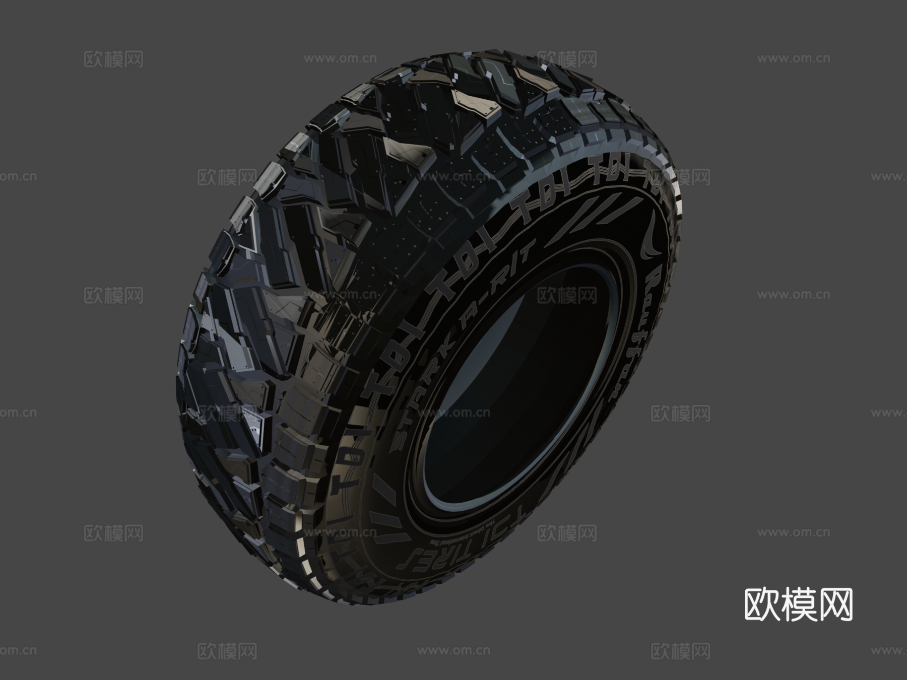 STARK艺术TDI轮胎su模型