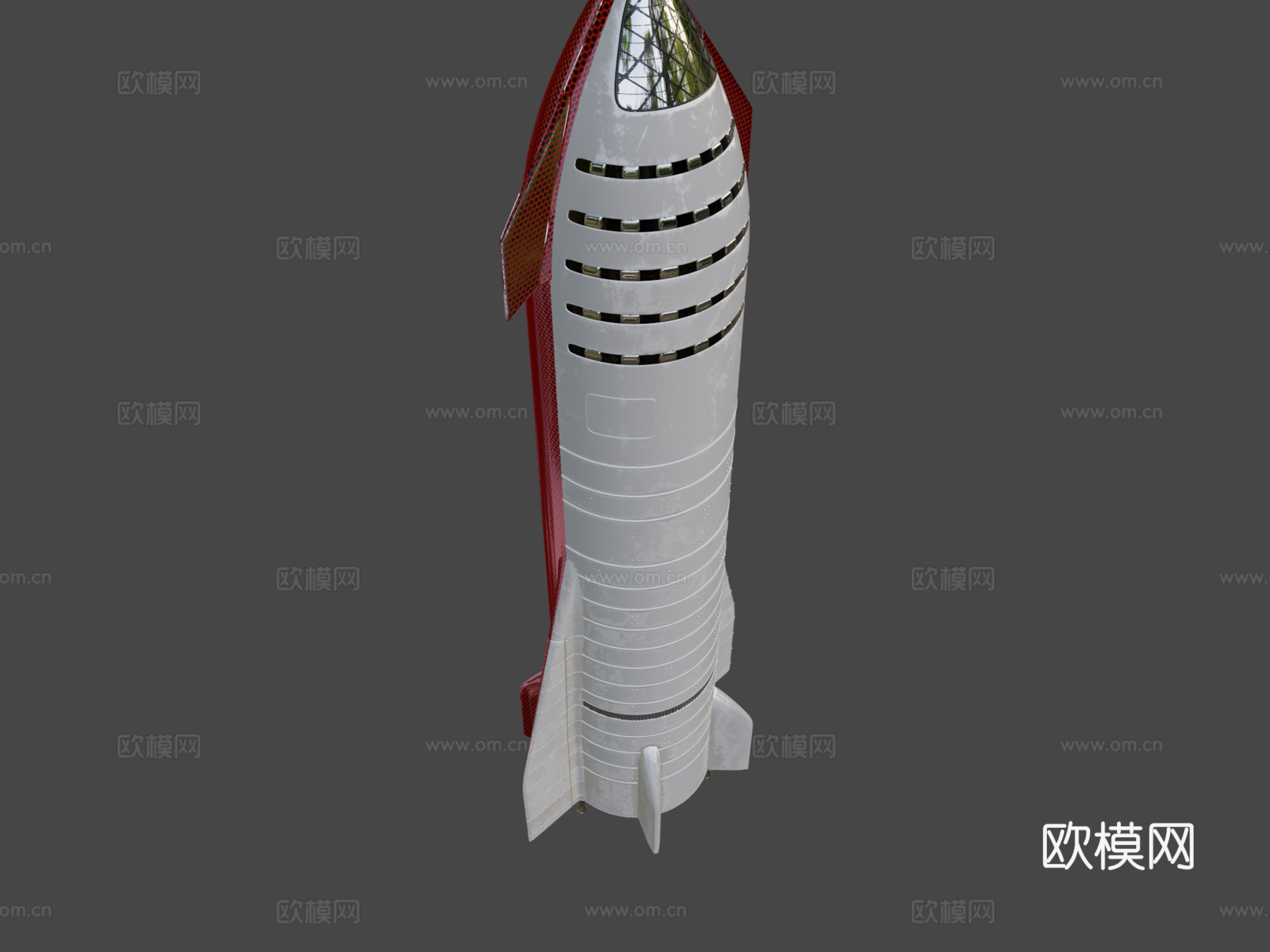 火箭SpaceX星舰su模型