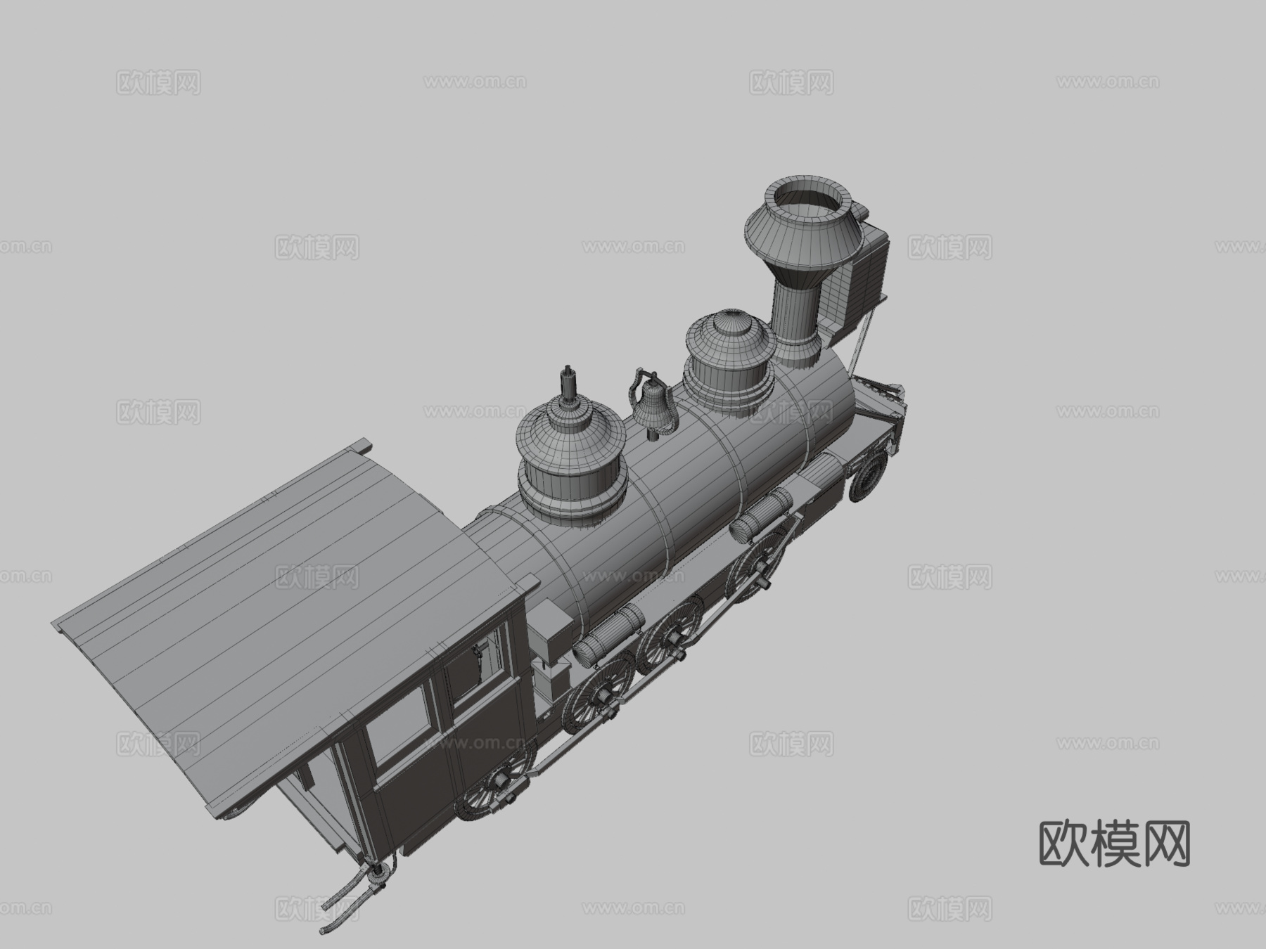新狂野西部列车su模型