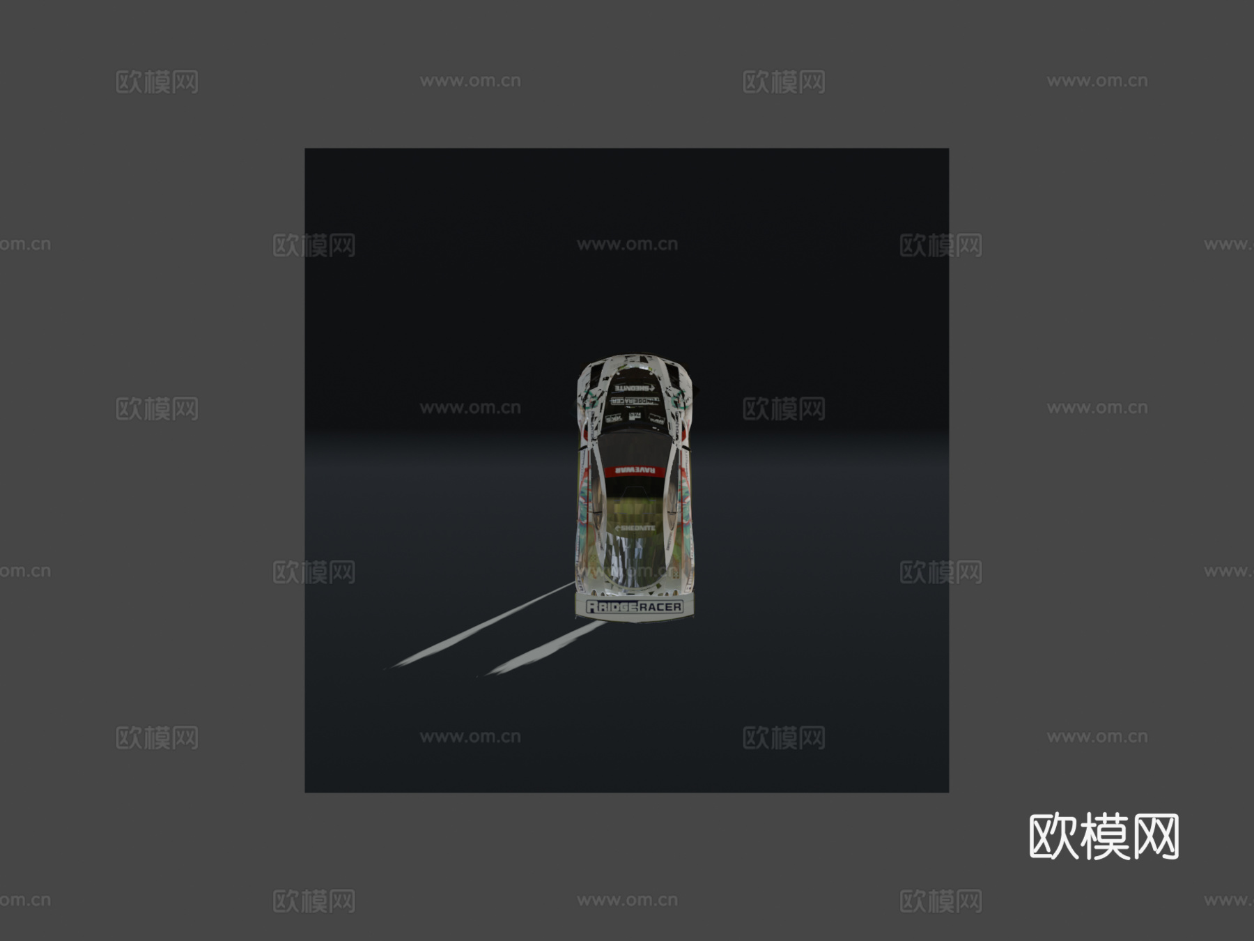 山脊赛车7su模型