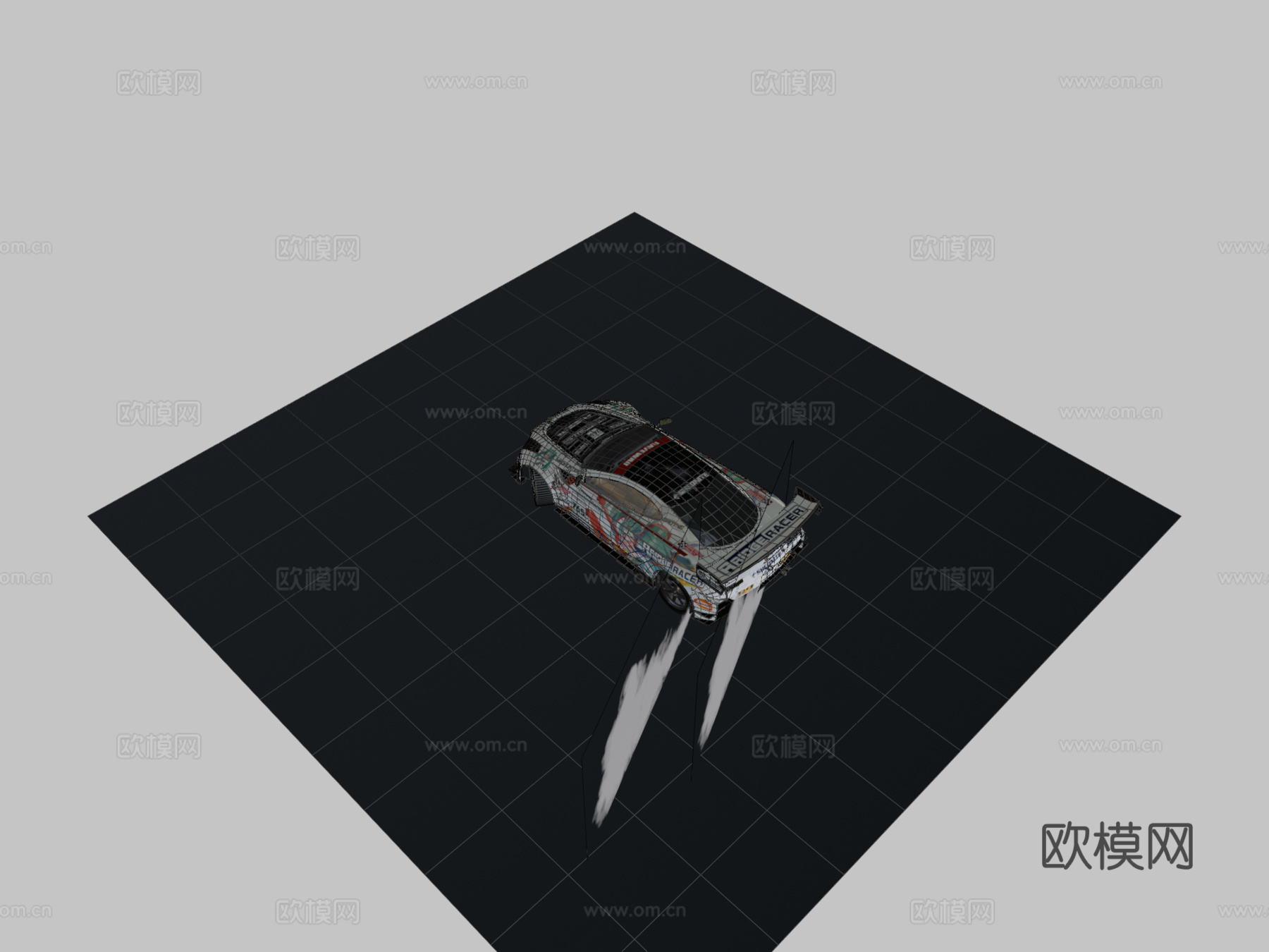 山脊赛车7su模型