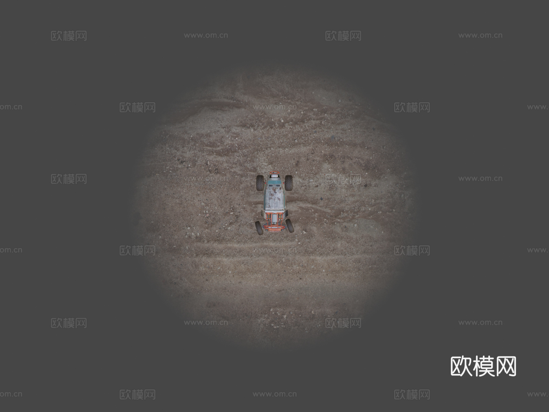 山猫袭击者越野热棒su模型