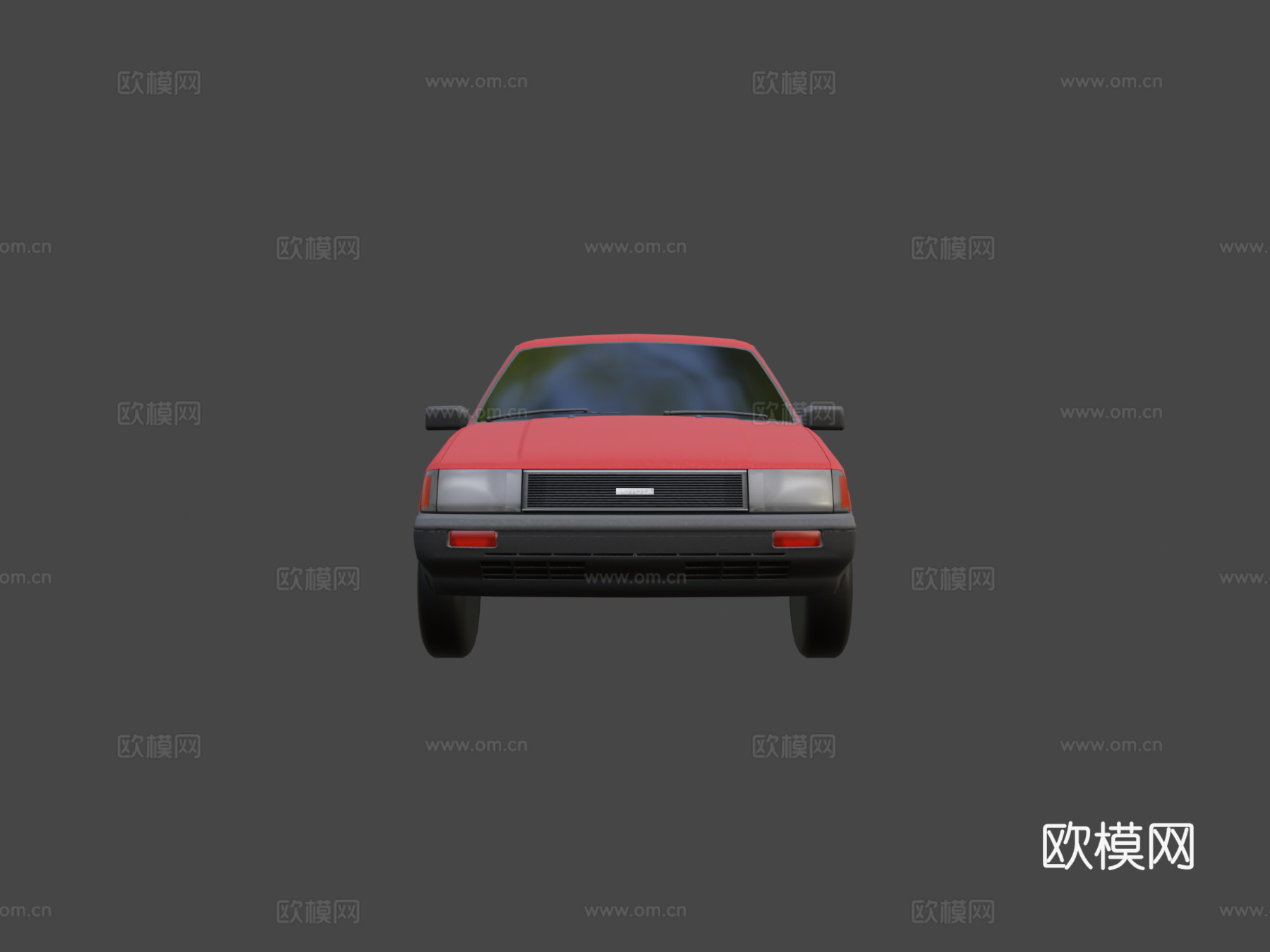 丰田花冠轿车AE82su模型