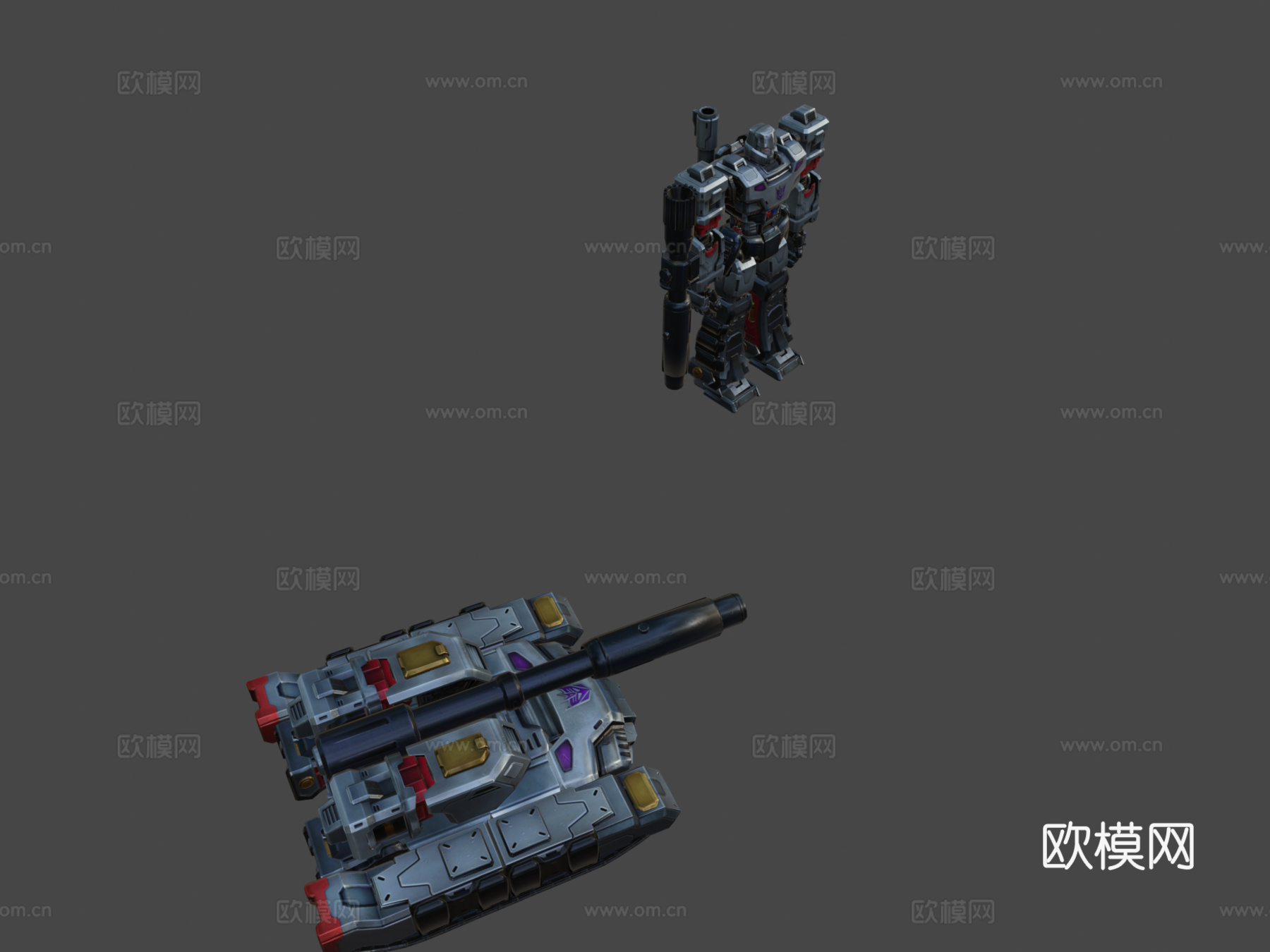 威震天RA SMITEsu模型