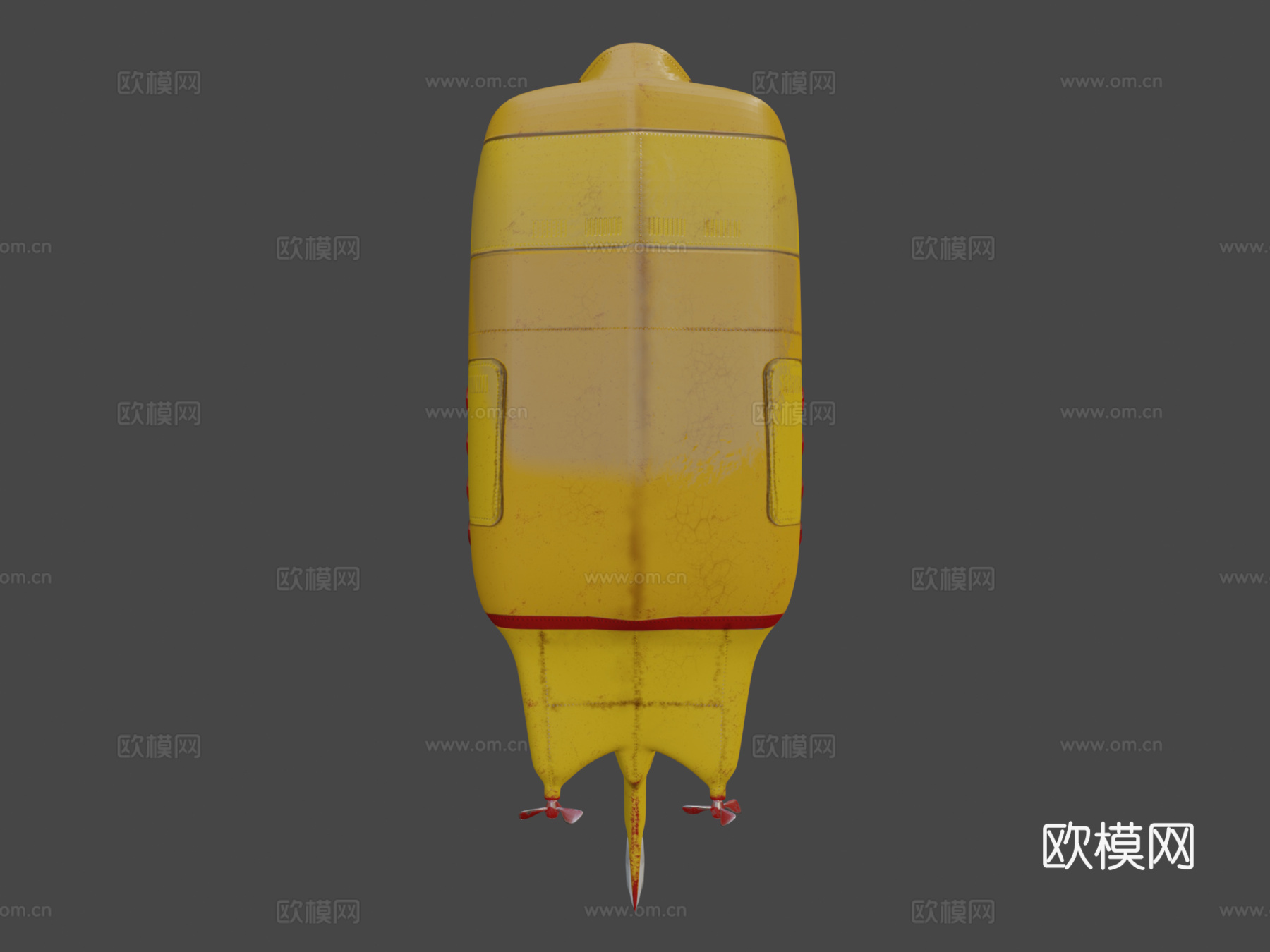 黄色潜水艇su模型