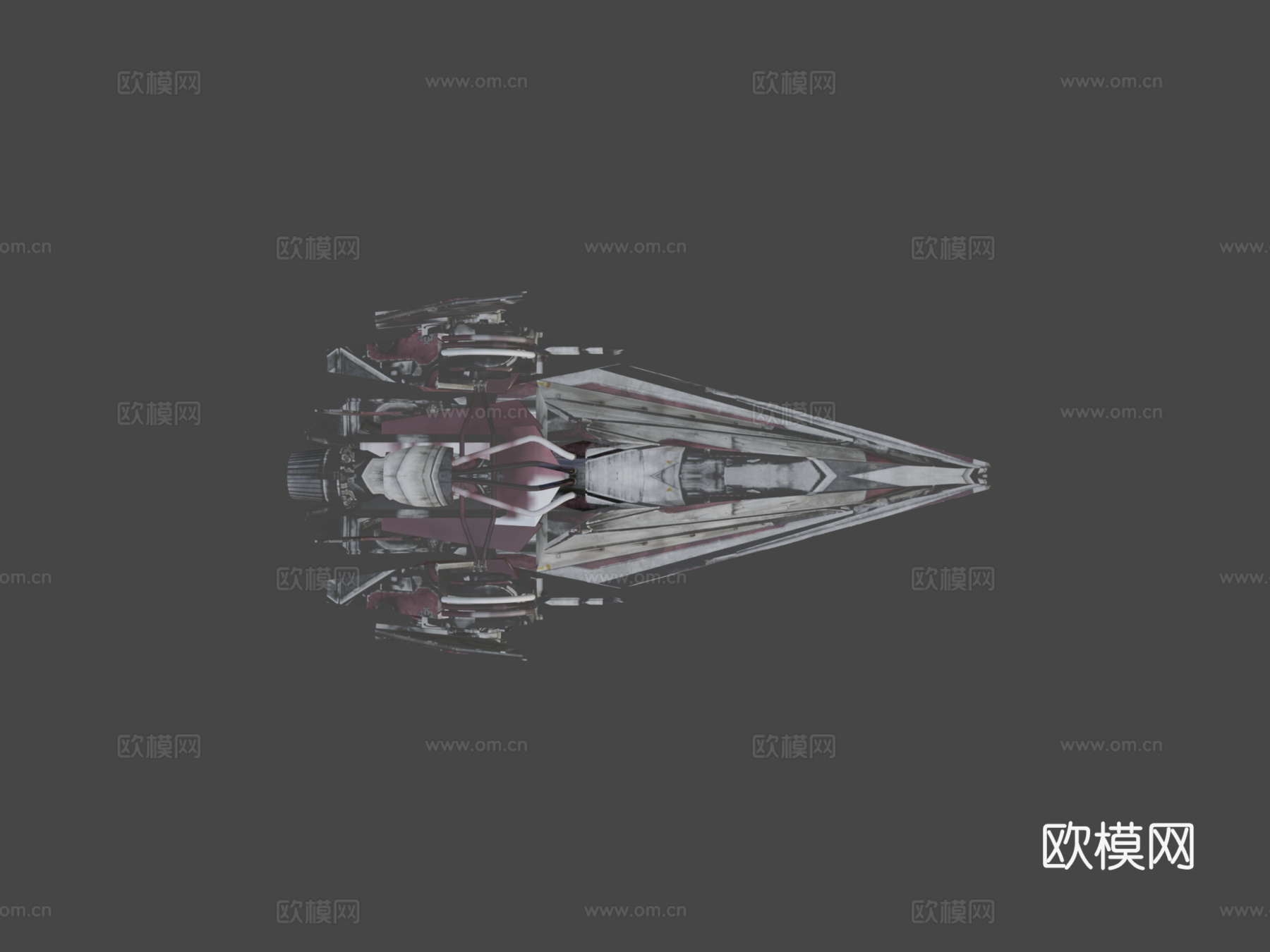 星球大战 V翼 尼姆布斯级su模型
