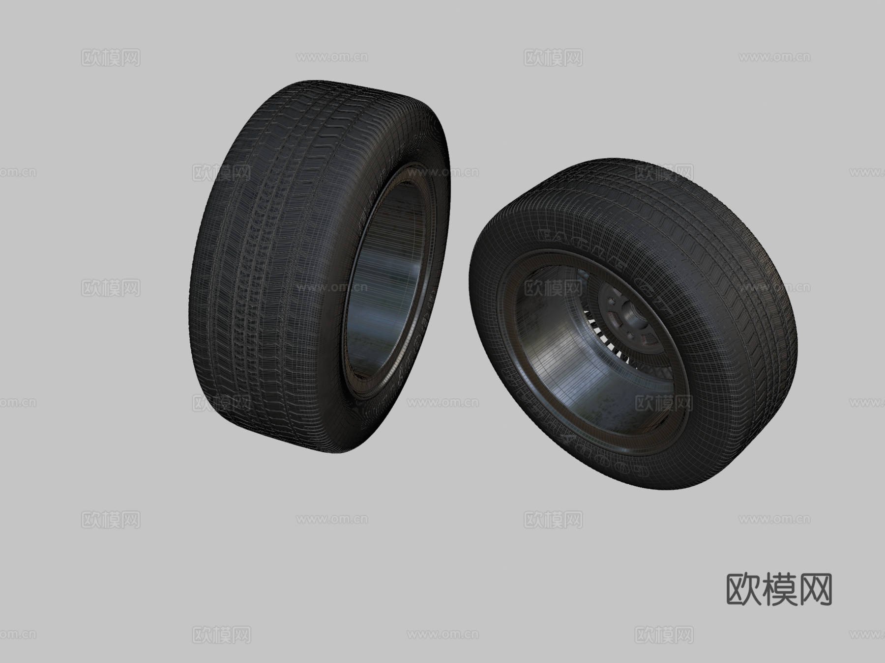 德罗宁车轮su模型