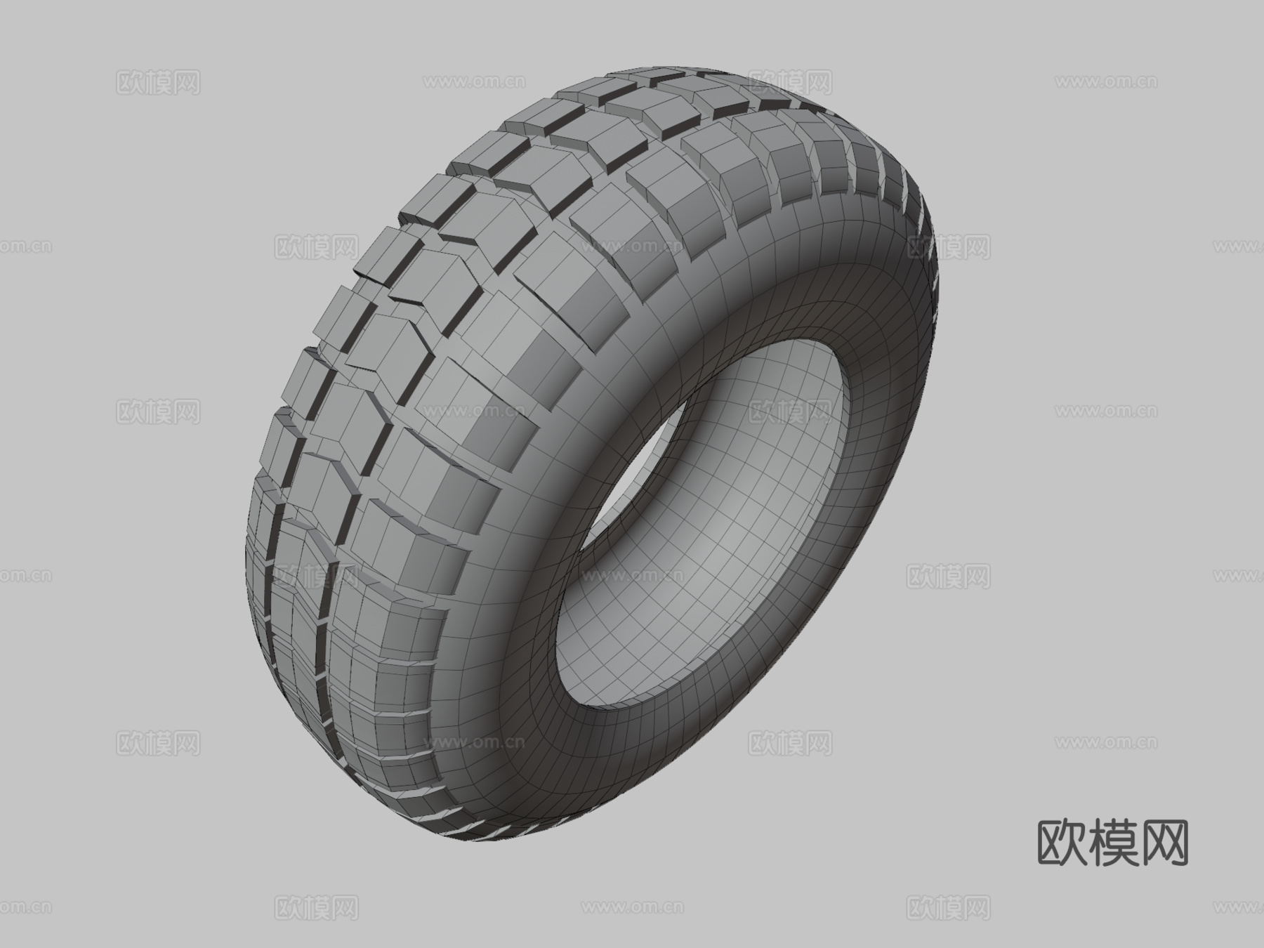 旧轮胎su模型