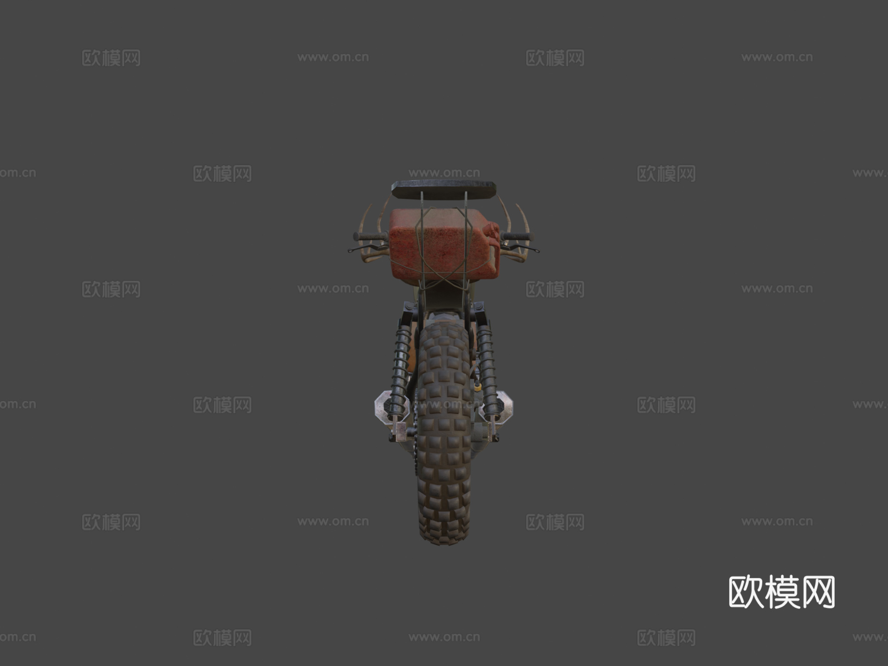 后启示录摩托车su模型