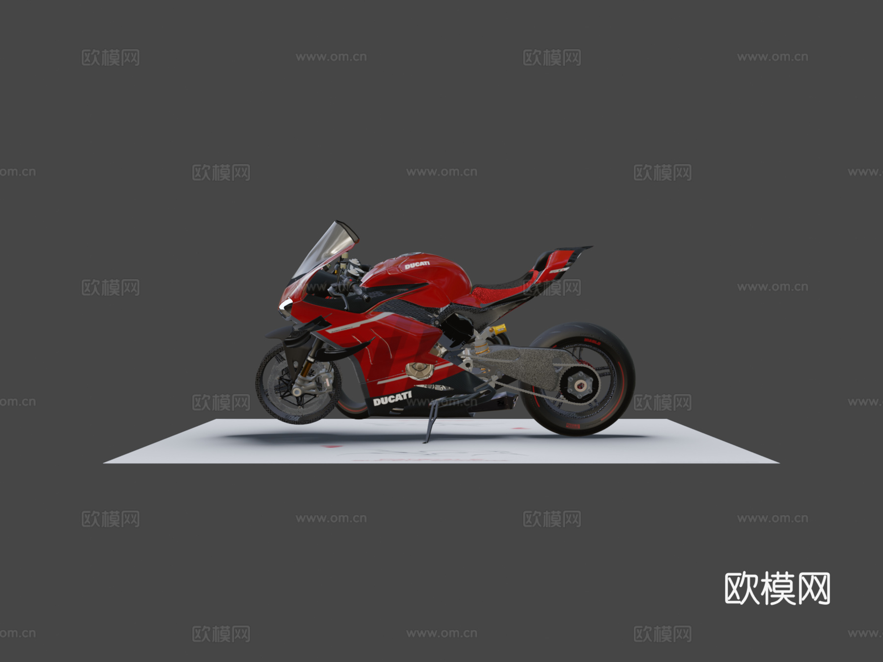 杜卡迪 superlaggera vr 4 2020su模型