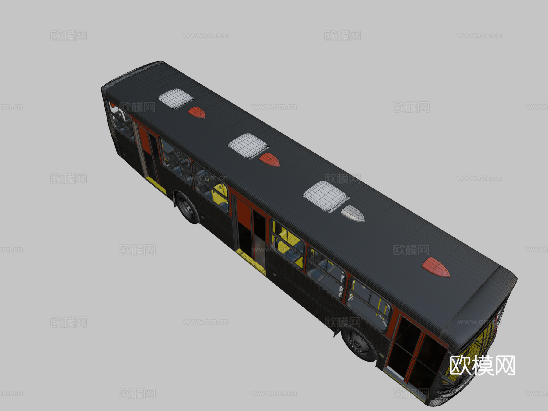 卡约阿帕奇VIP III大众巴士巴西巴士su模型