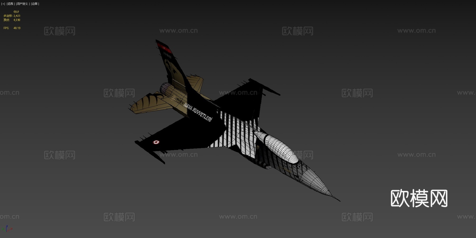 F16独行土耳其su模型
