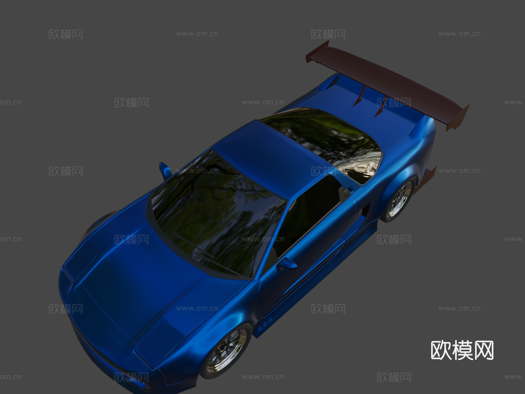 本田NSX改装版su模型