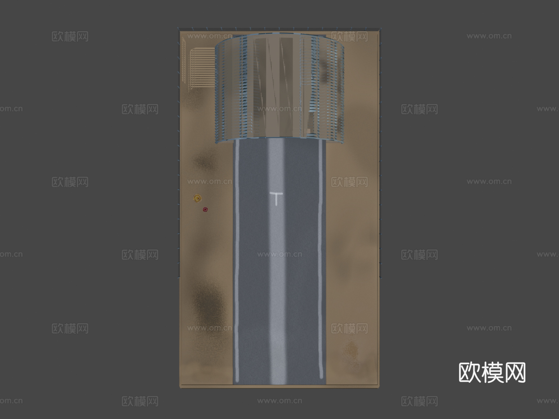 跑道和机库su模型