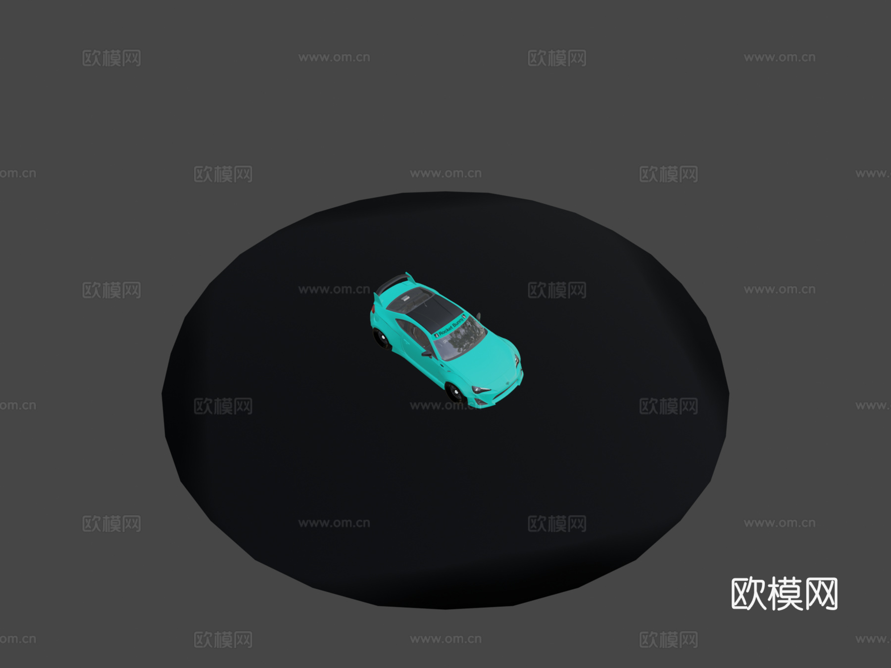 福克斯火箭兔GT86su模型