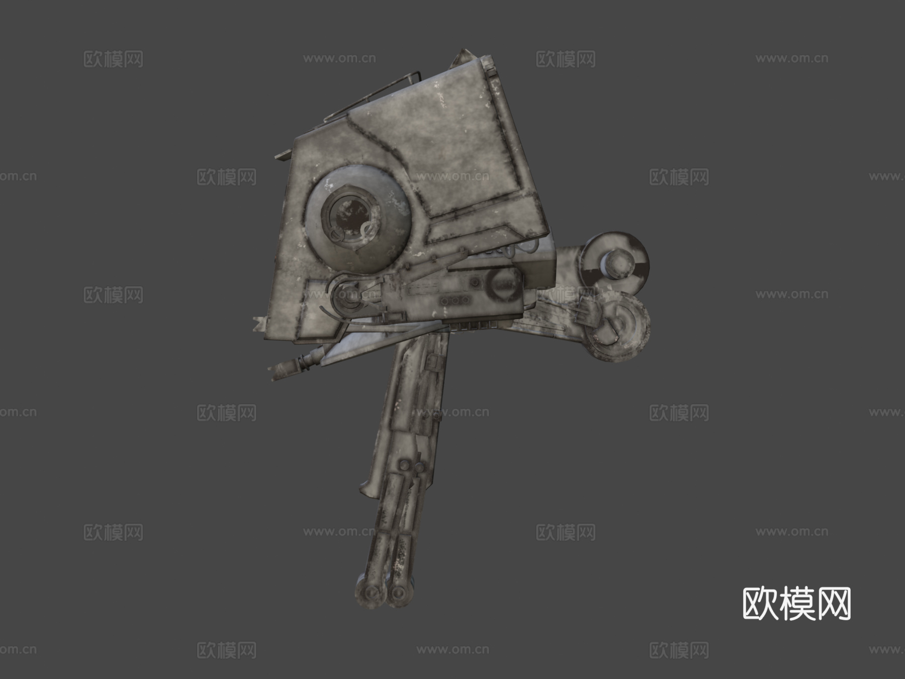 星球大战 ATST 绑定su模型