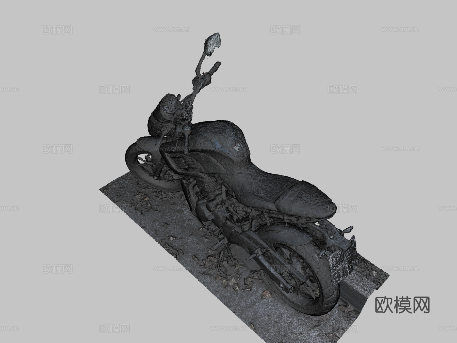 摩托之地摩托车su模型